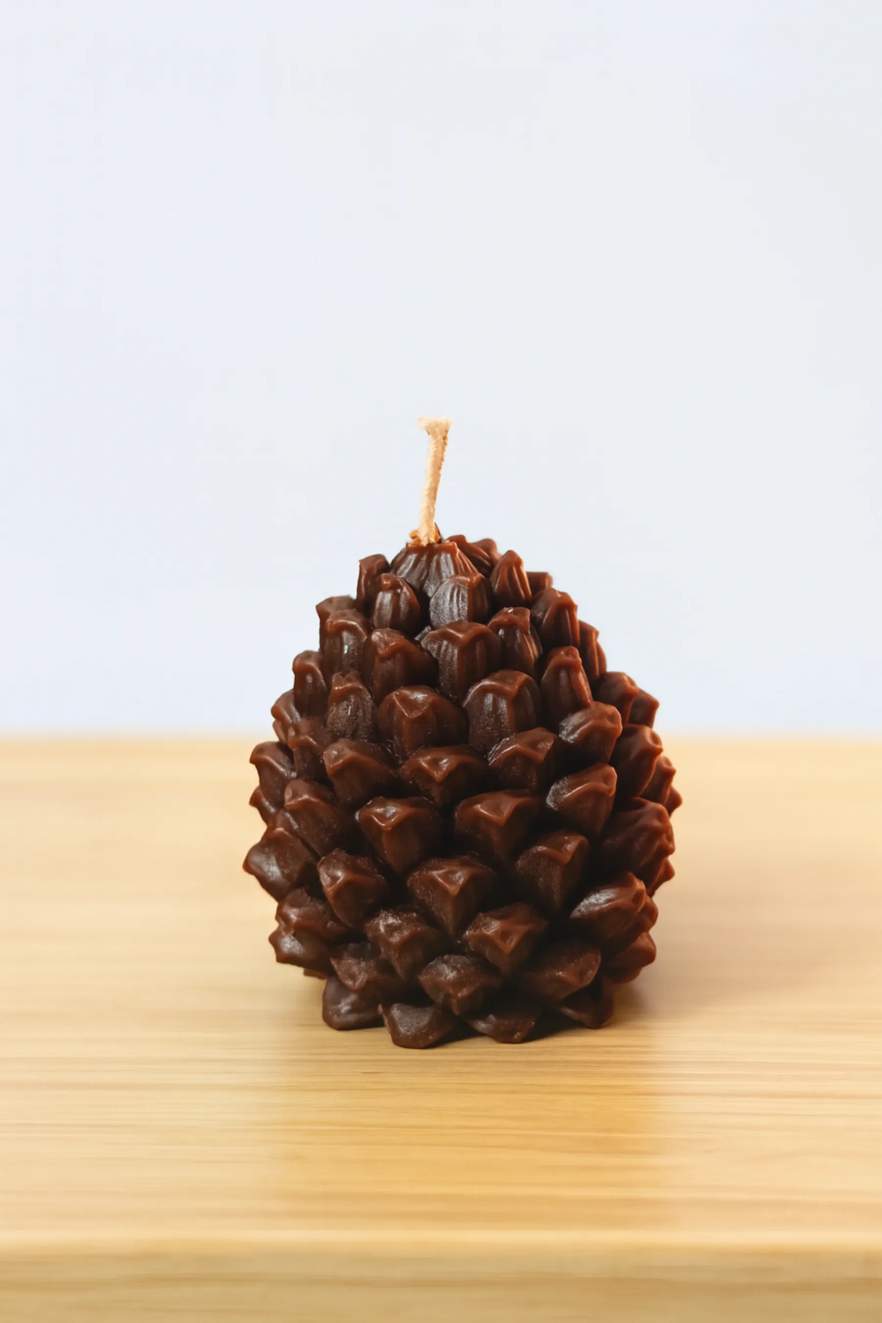 Doramira Home Noella Kahverengi Kozalak Kokulu Parafin Mum