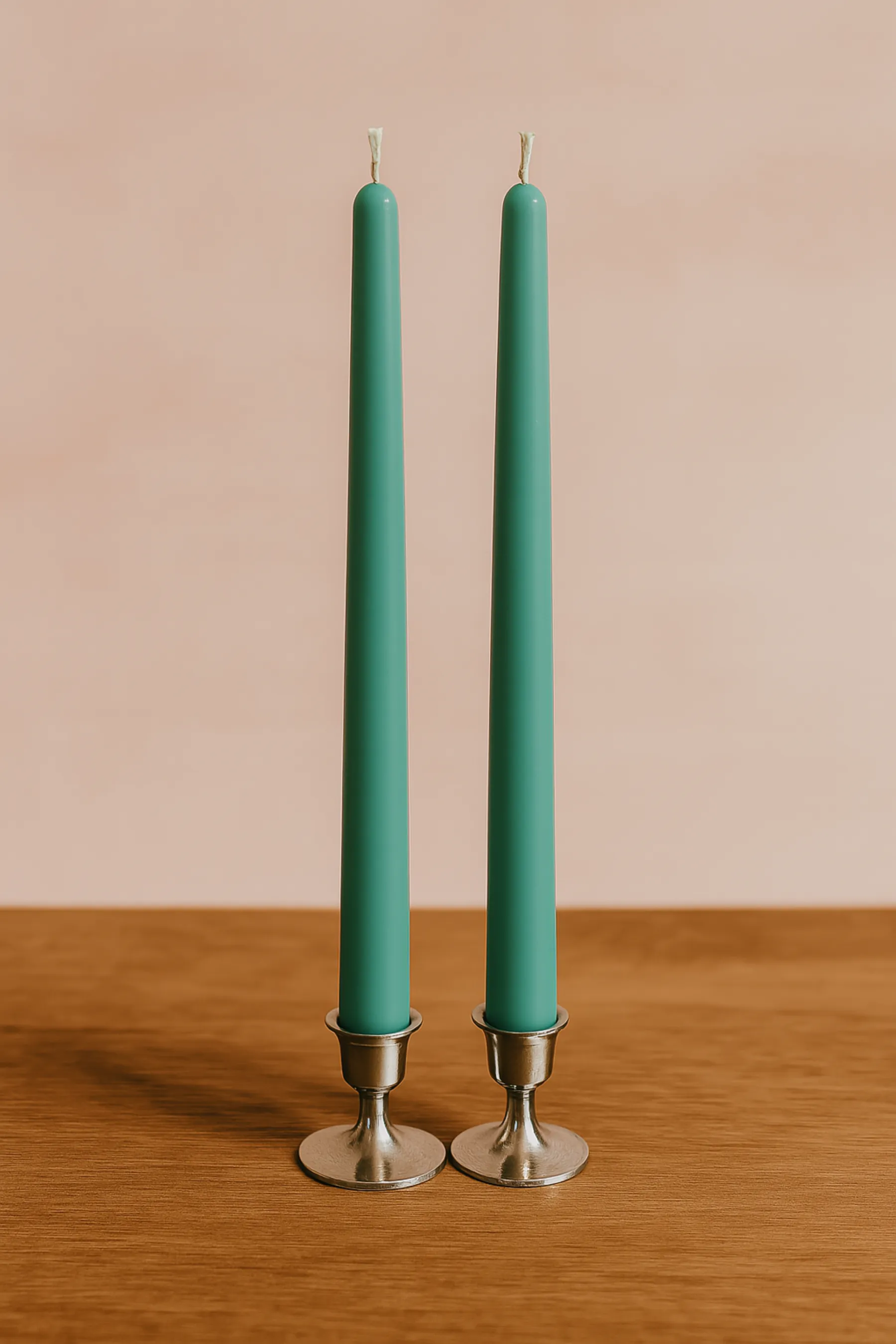 Doramira Home Luma 2'li Yeşil Renk Şamdan Mum