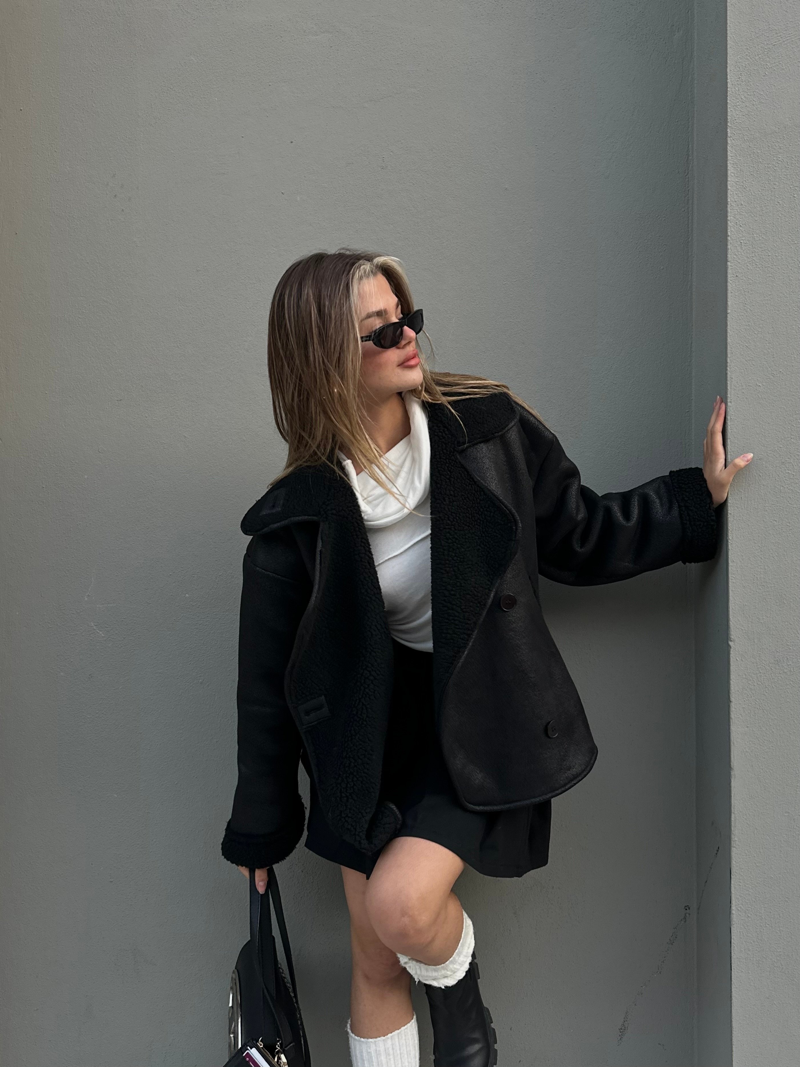 Premium Kaşe Oversize Ceket