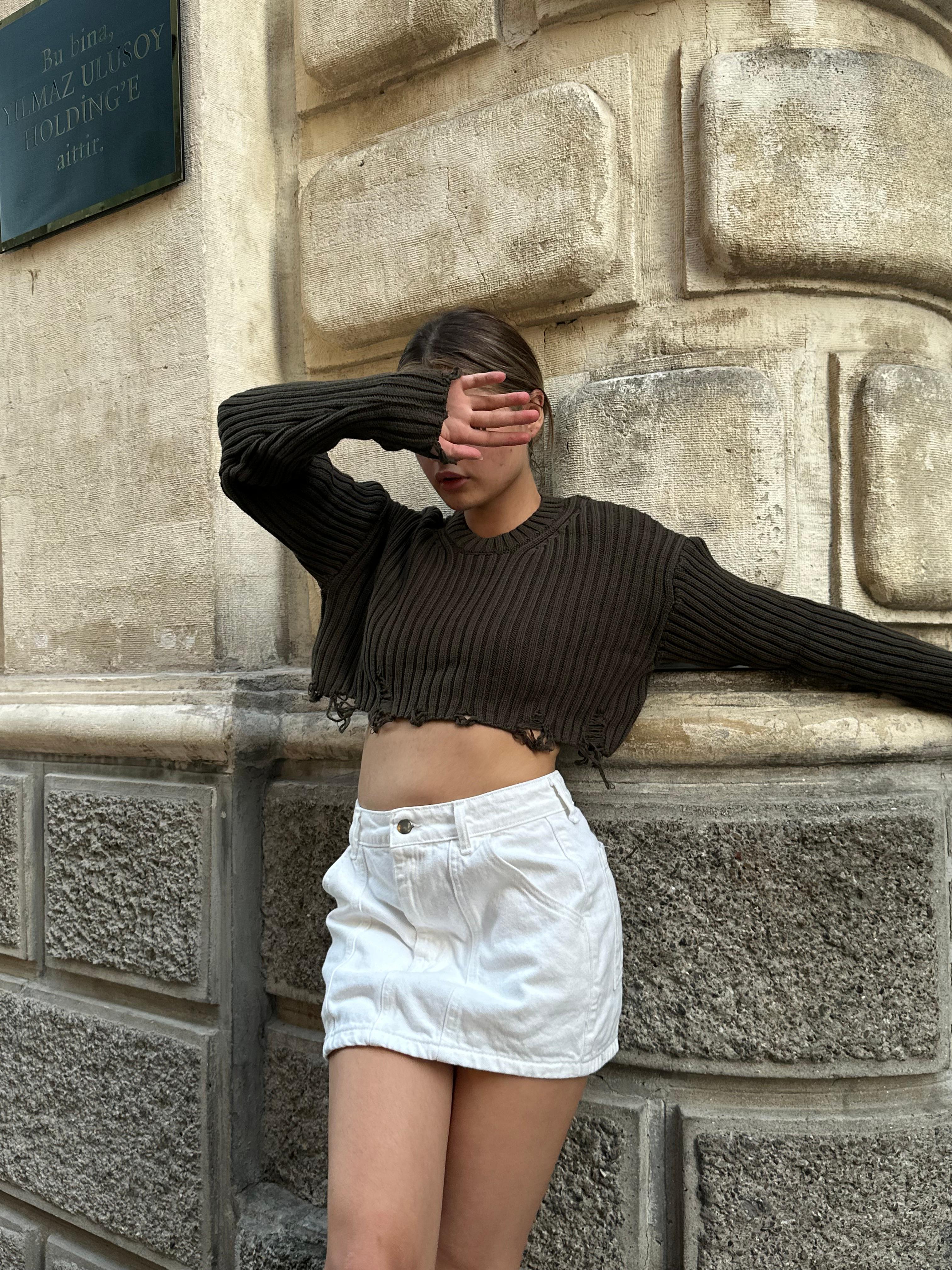 Haki Crop Kazak