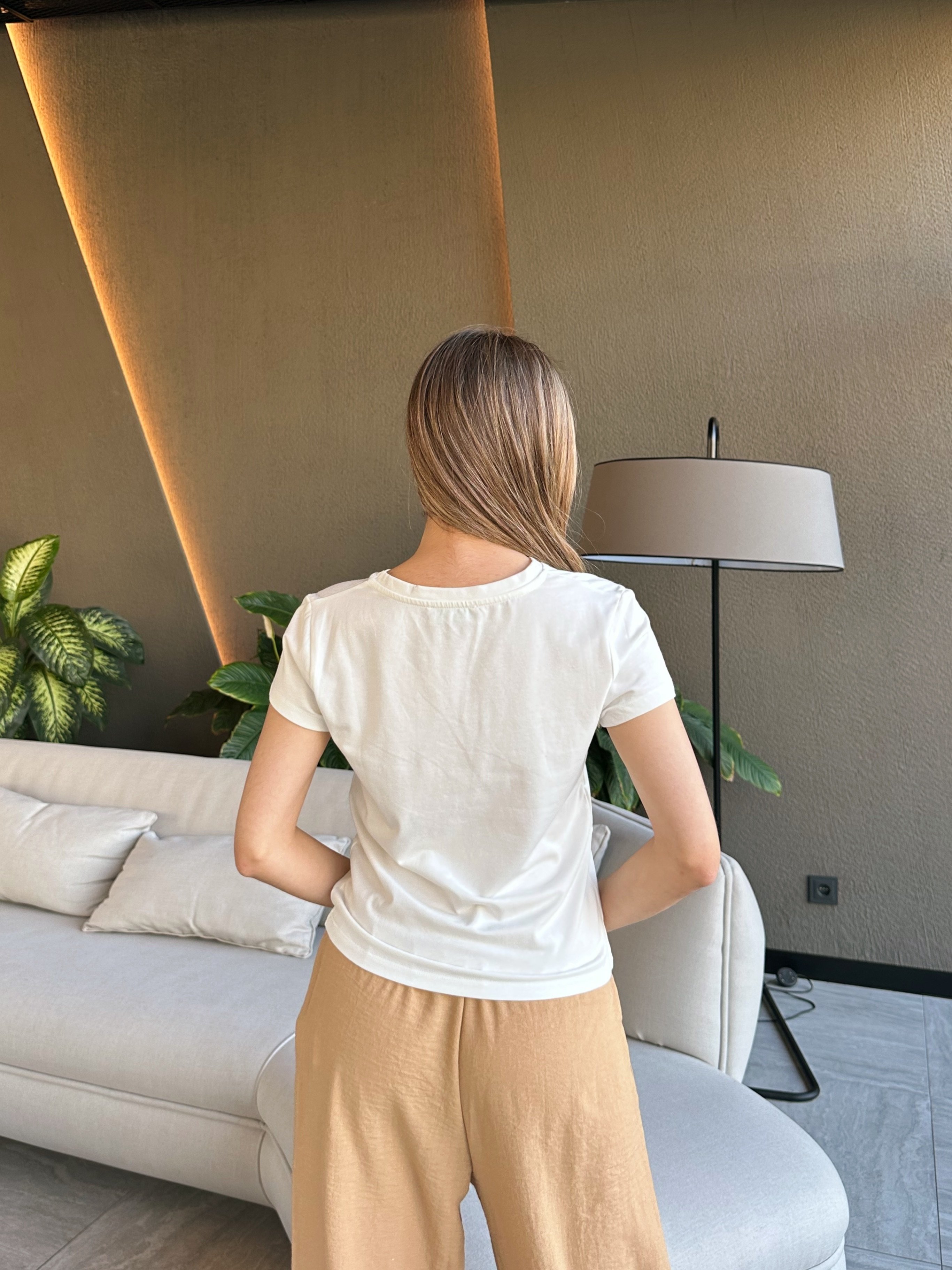 Ayıcık Baskılı T-Shirt