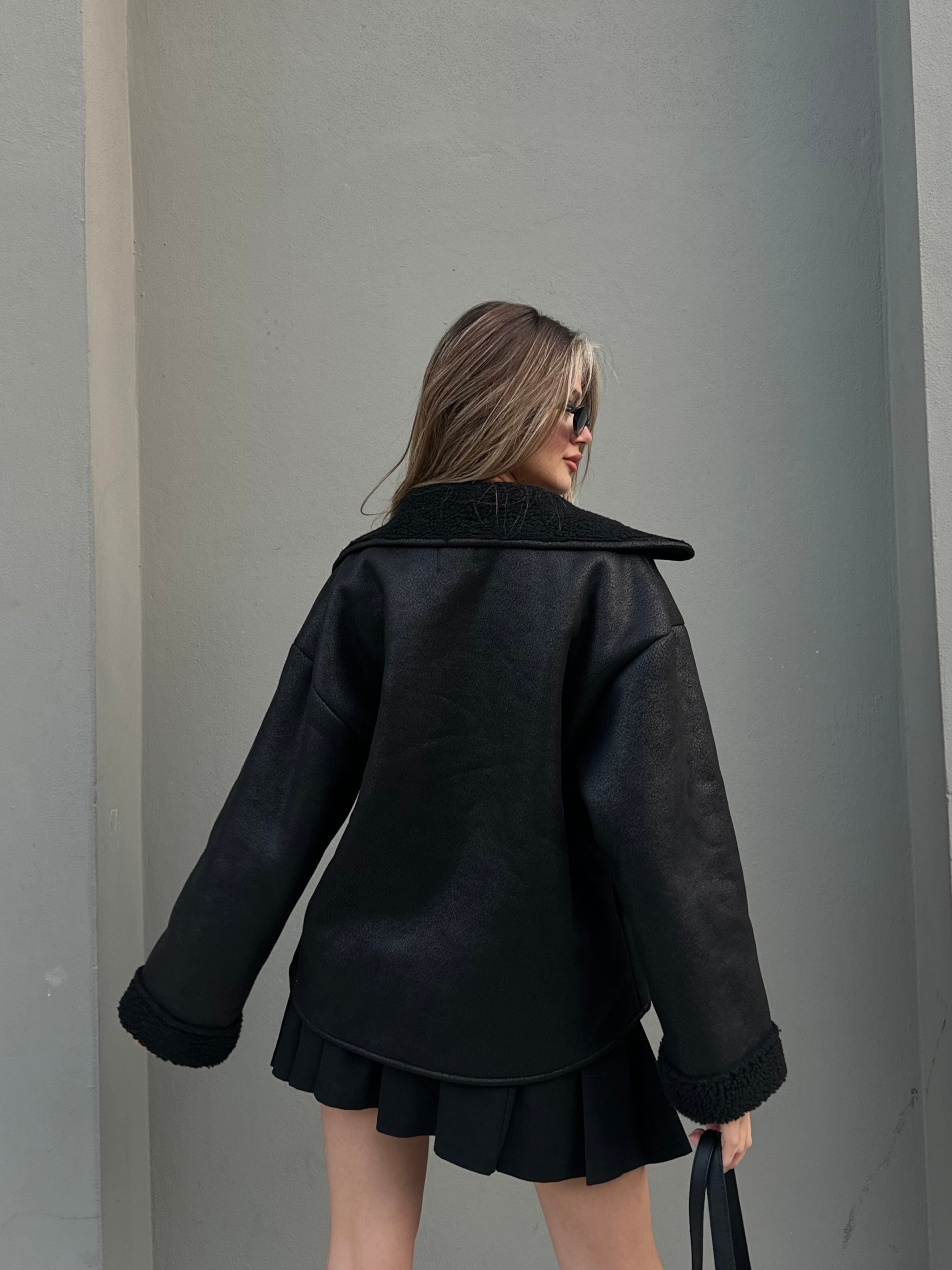 Premium Kaşe Oversize Ceket