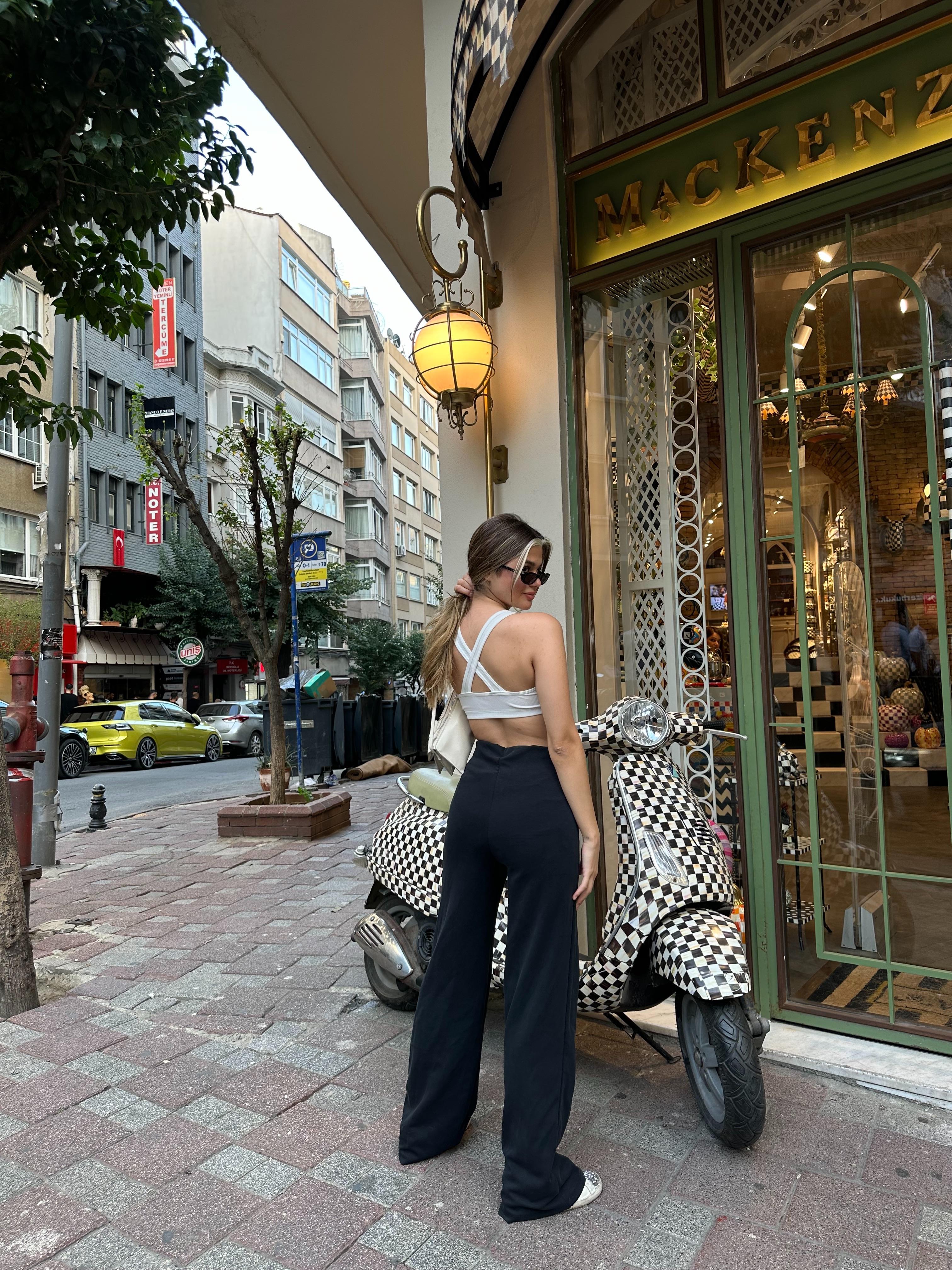 Siyah Oysh  Eşofman  