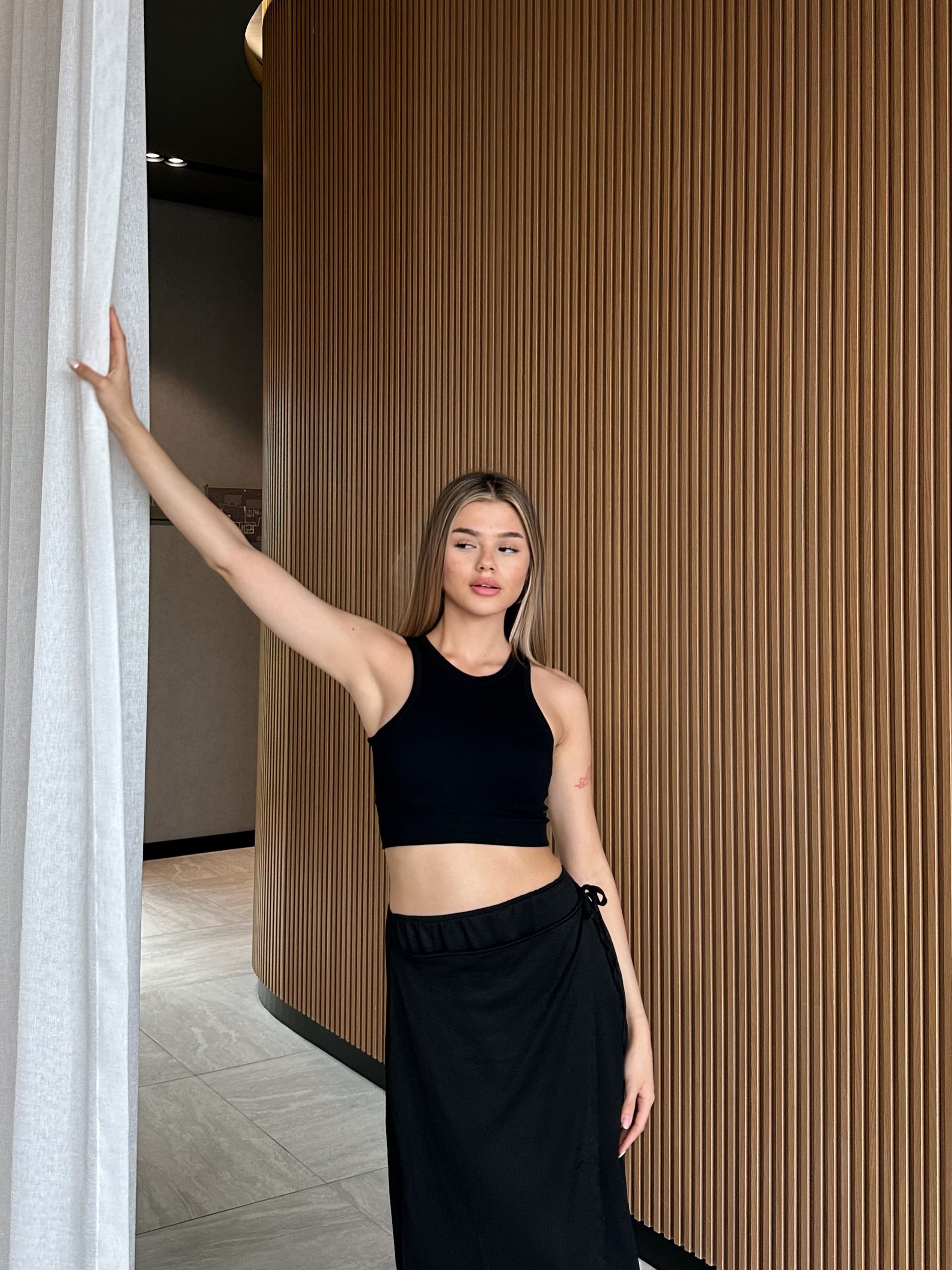 Toppin Penye Spor Crop