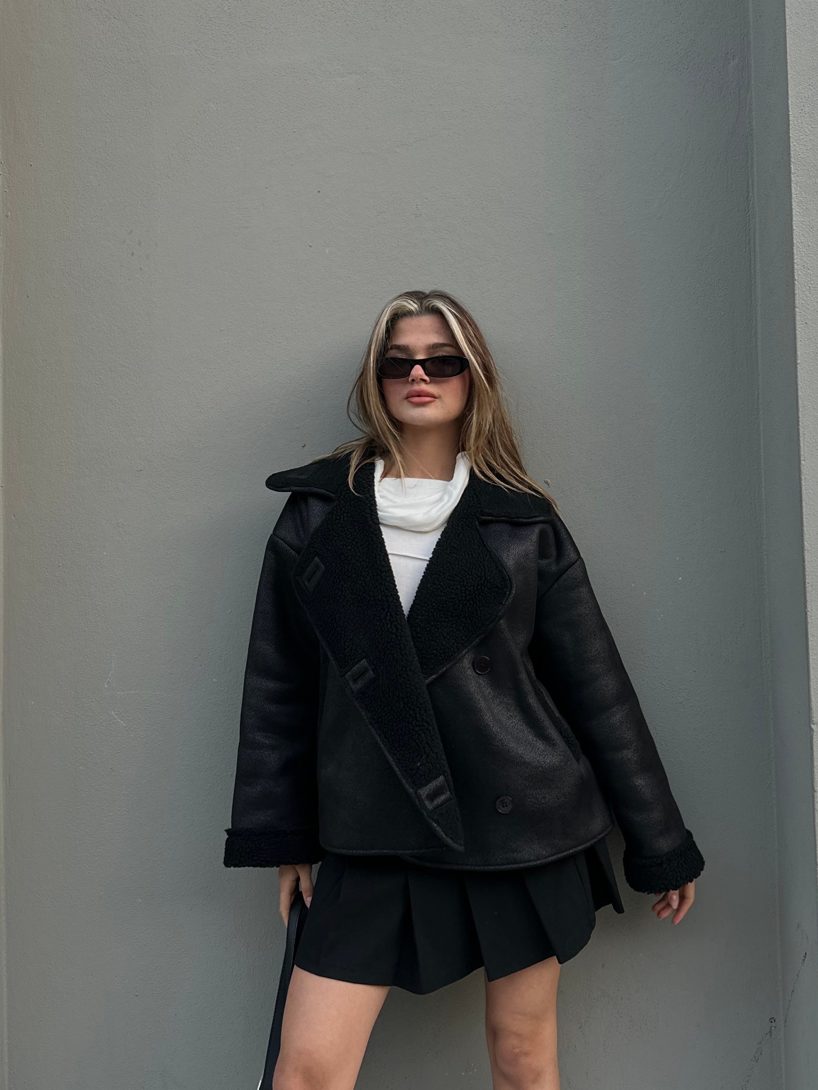 Premium Kaşe Oversize Ceket