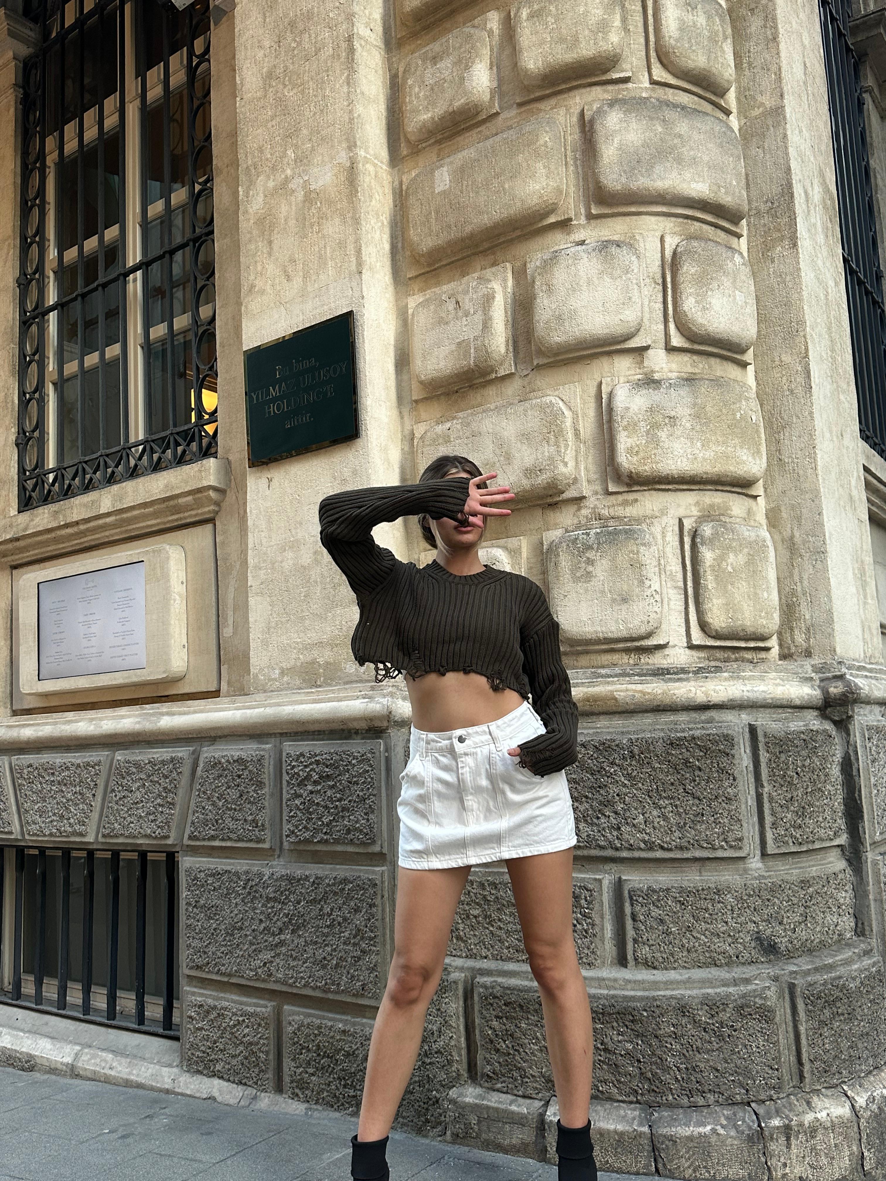Haki Crop Kazak