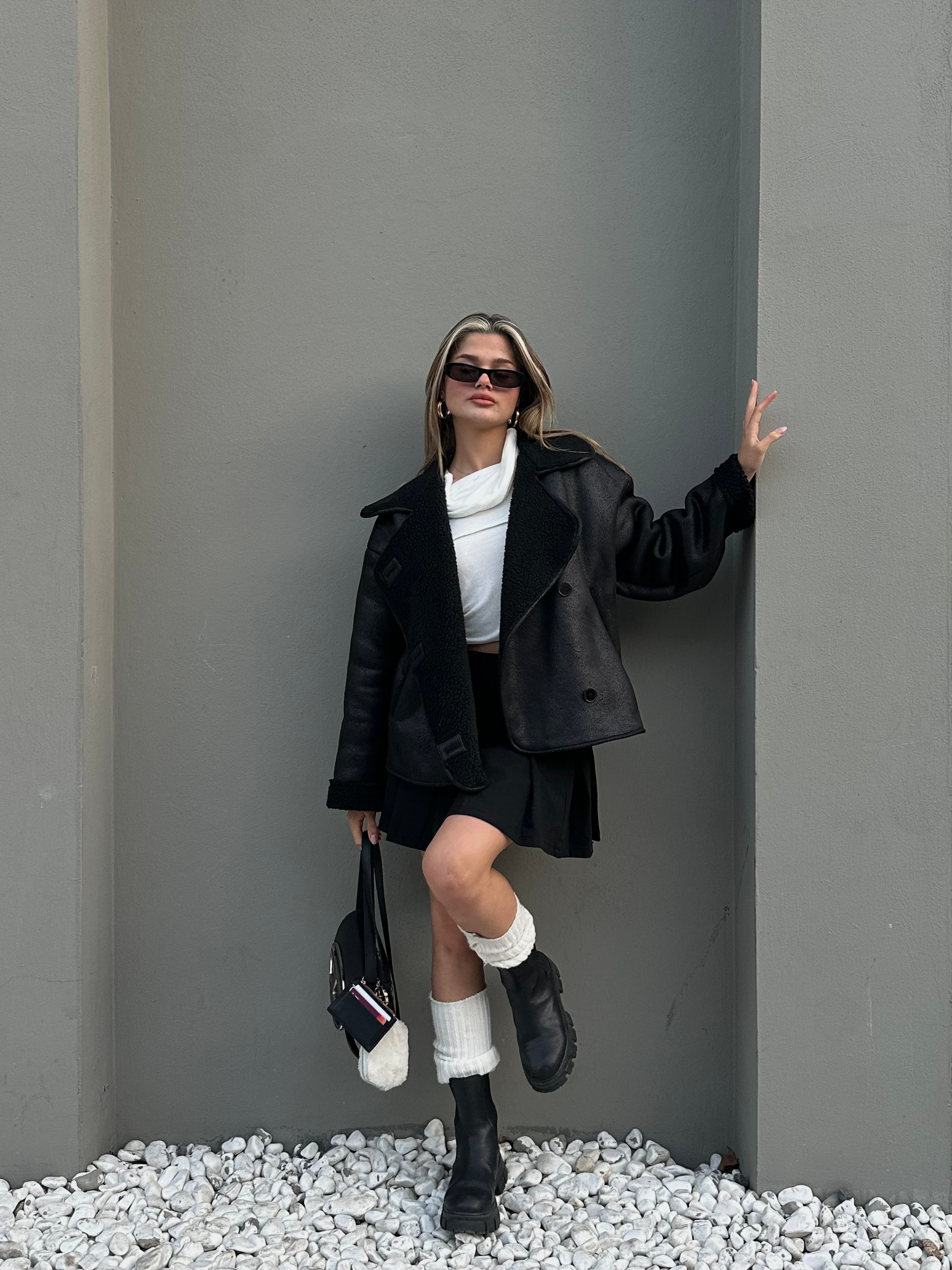 Premium Kaşe Oversize Ceket