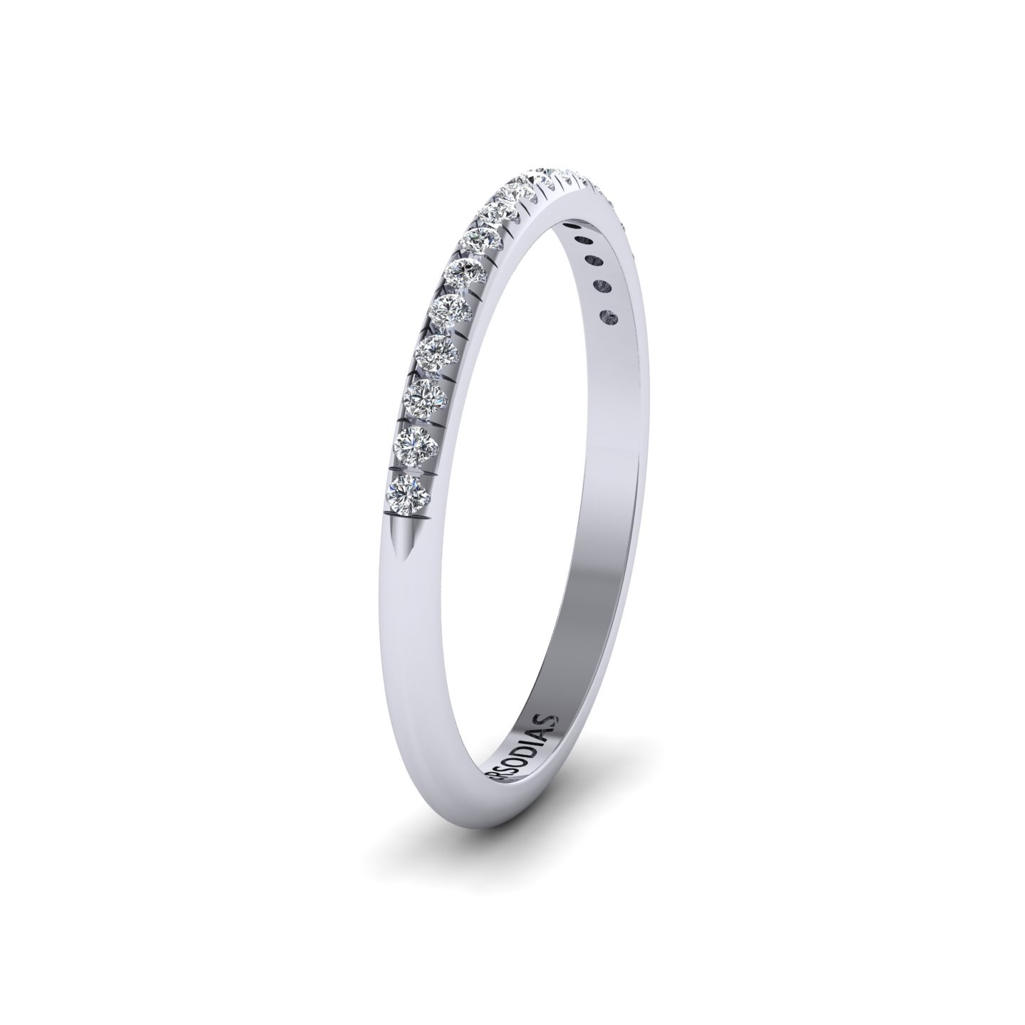 Eternity Ring Round Cut 0.11 CT Jolie