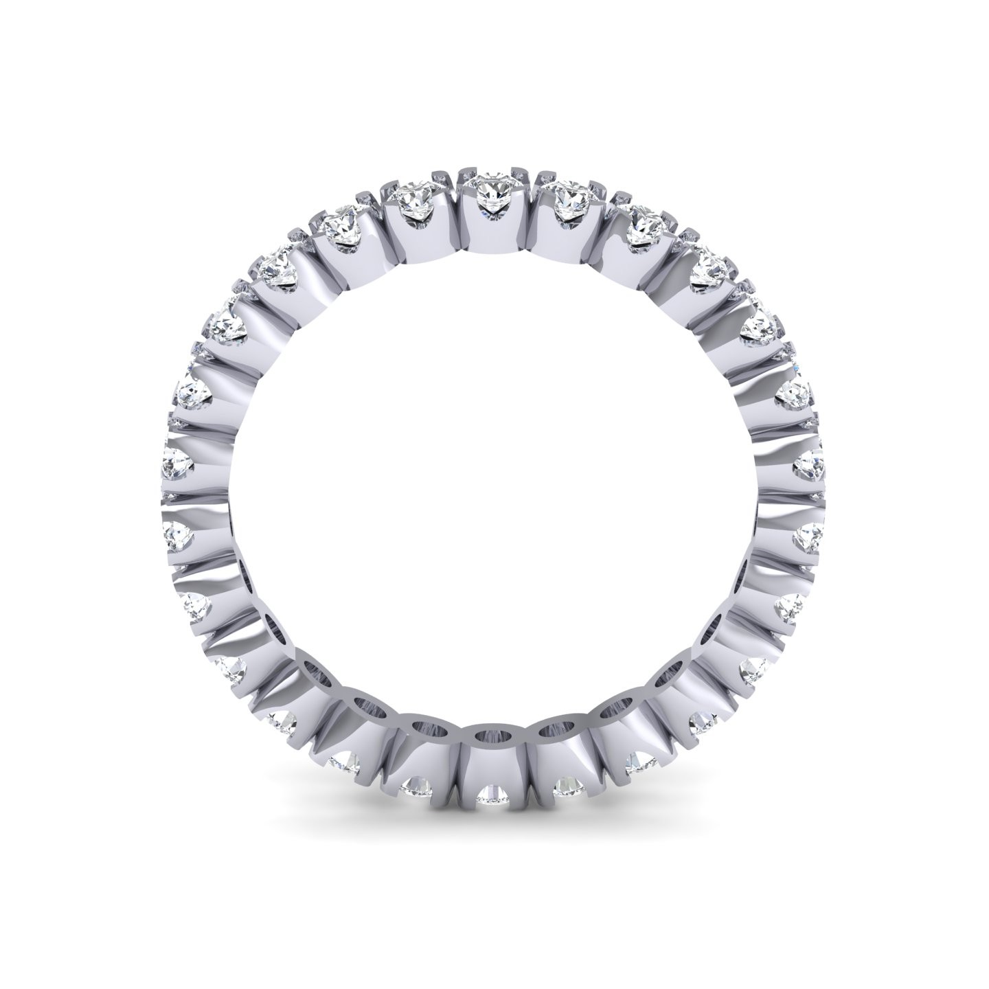 Eternity Ring Round Cut 0.67 CT Irene