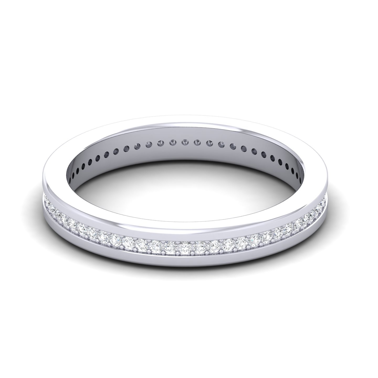 Modern Couple Wedding Bands Shine