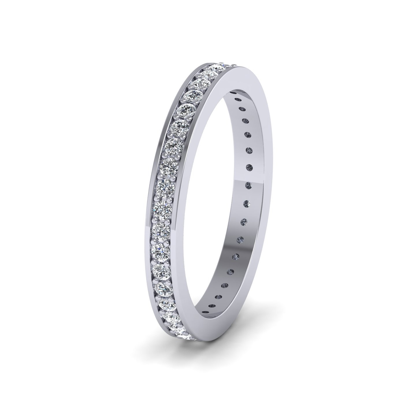 Eternity Ring Round Cut 0.48 CT Delilah