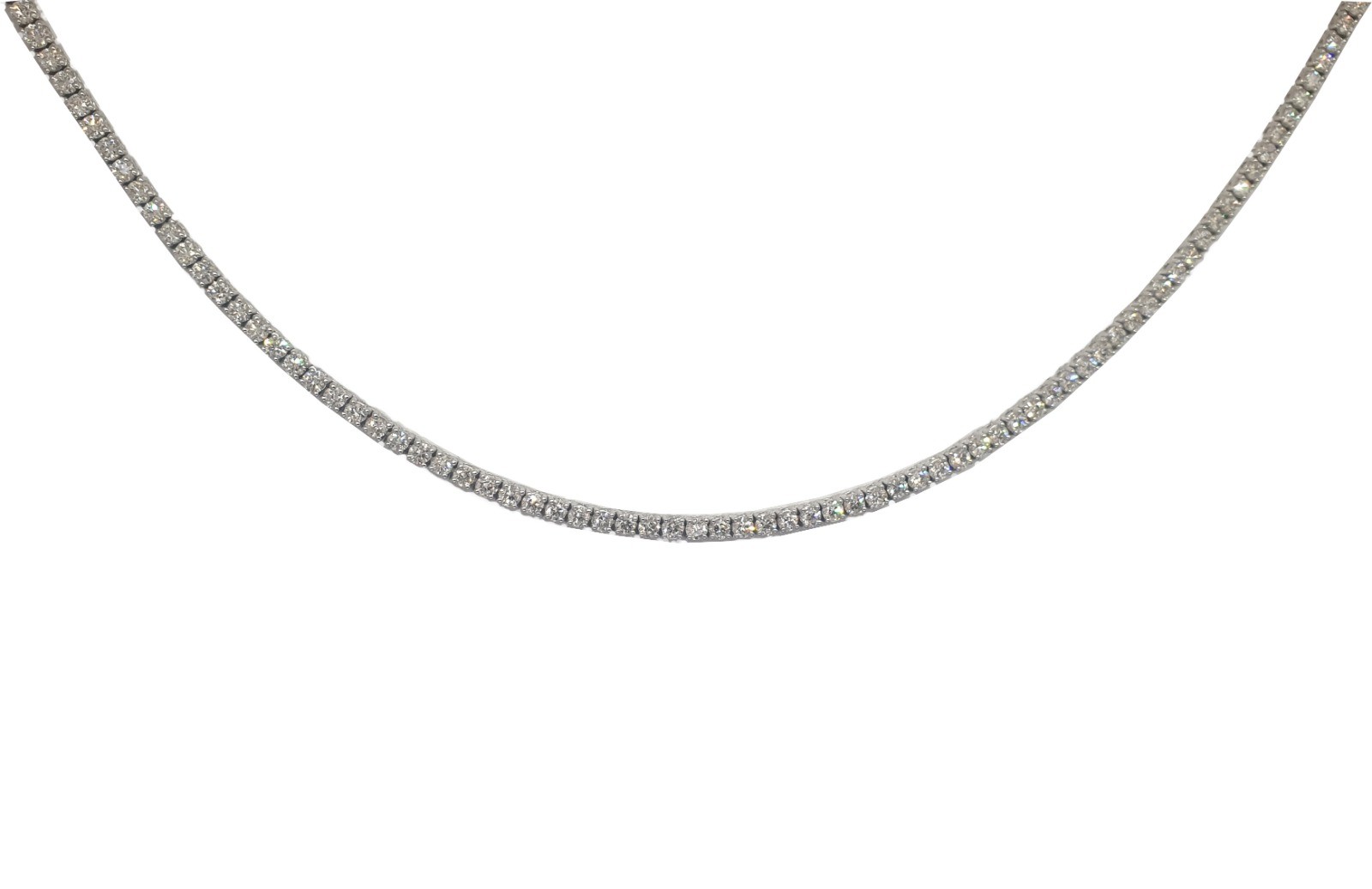 Tennis Necklace 5.36 CT