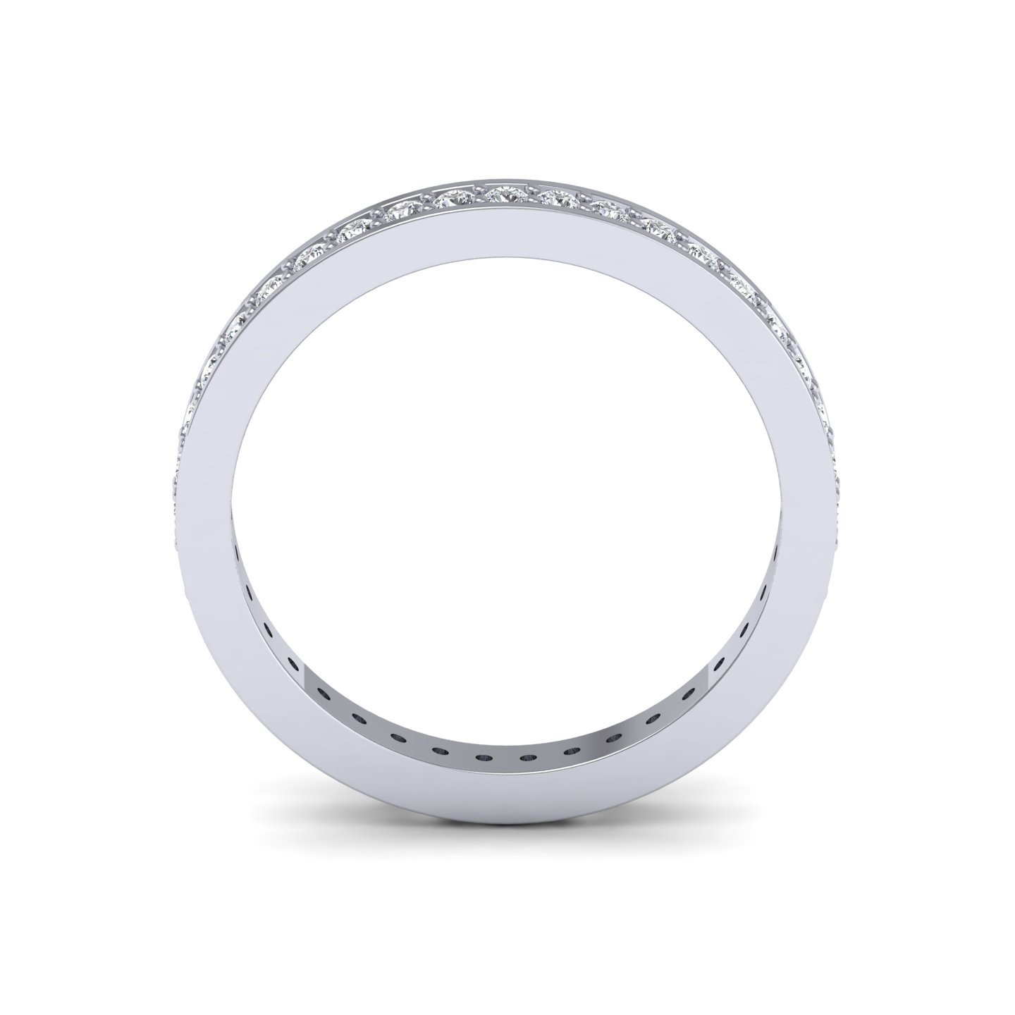 Eternity Ring Round Cut 0.48 CT Delilah