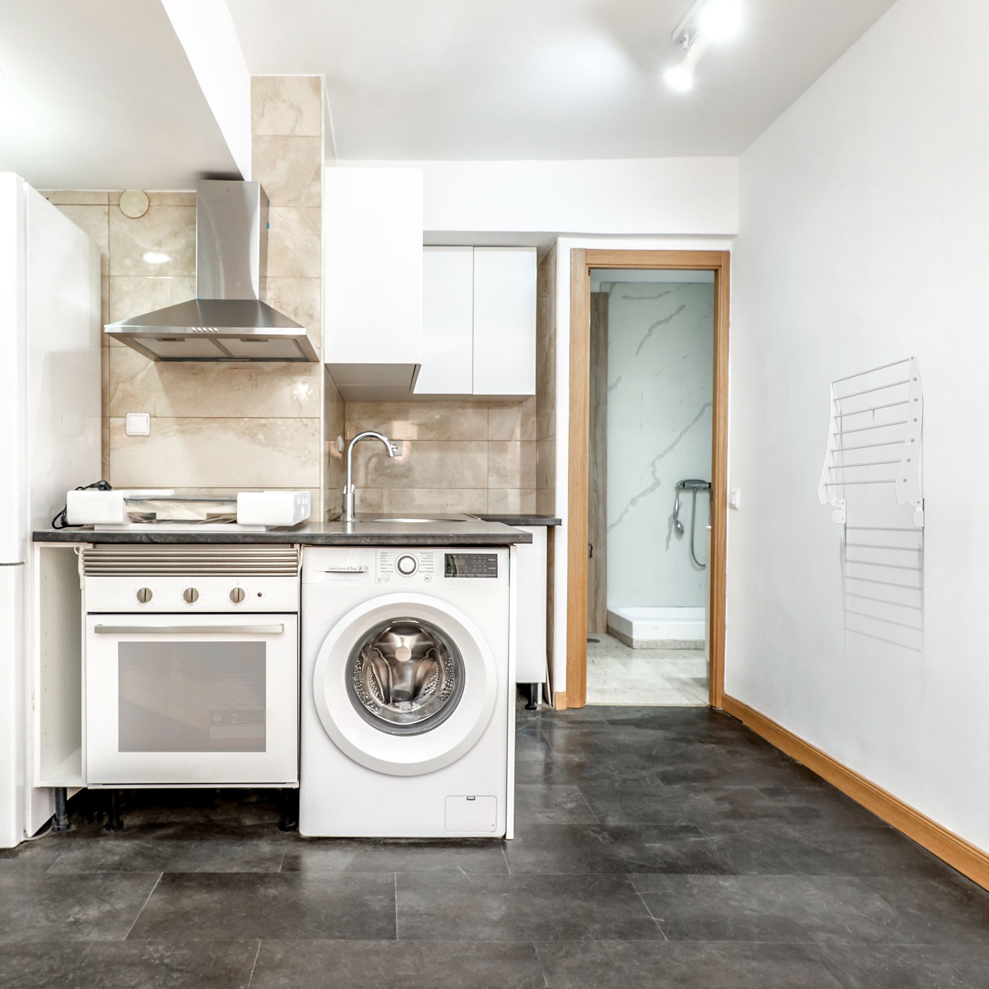 Urban Nouk QuickDry Duvara Monte Pratik Çamaşır Askısı 