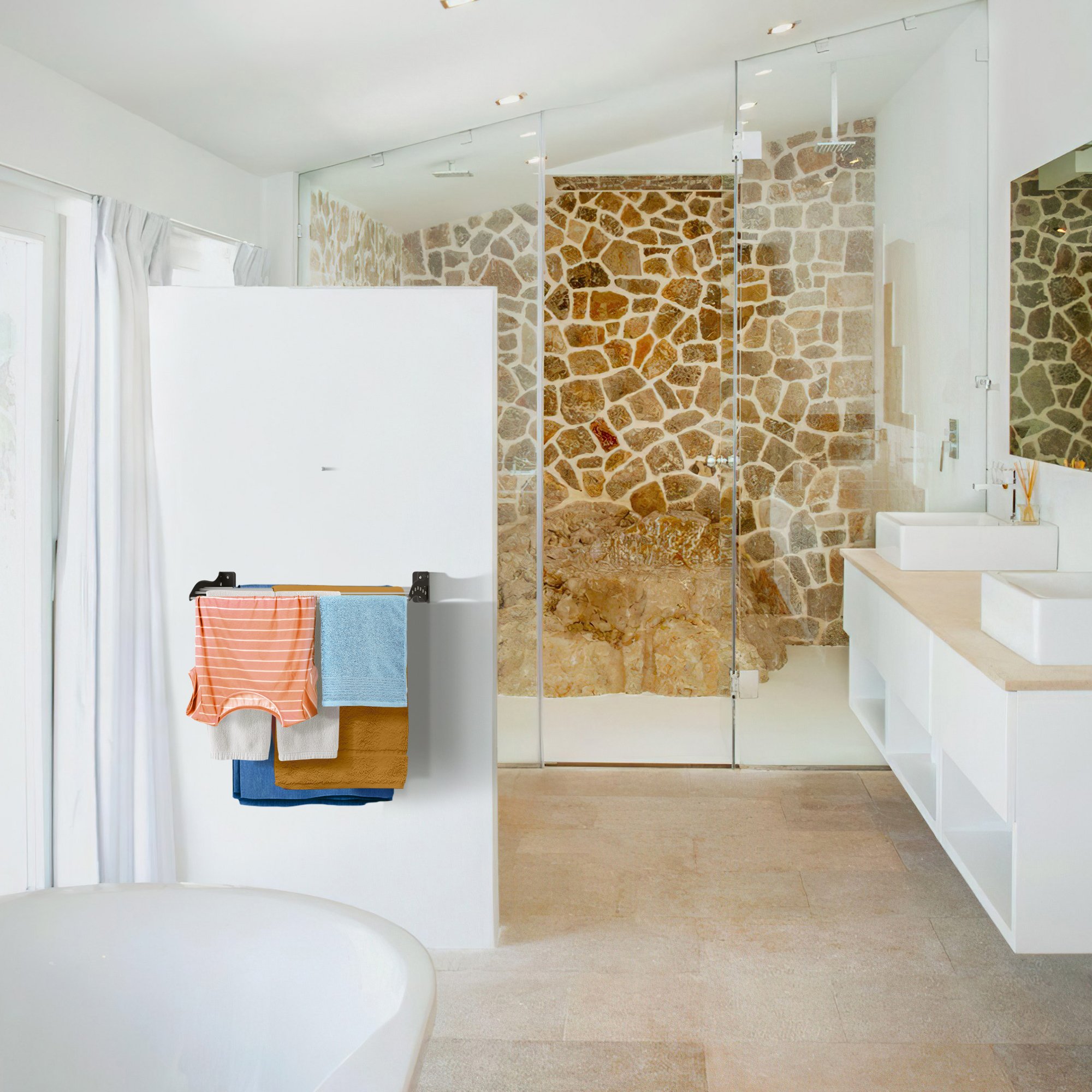 Urban Nouk QuickDry Duvara Monte Pratik Çamaşır Askısı 