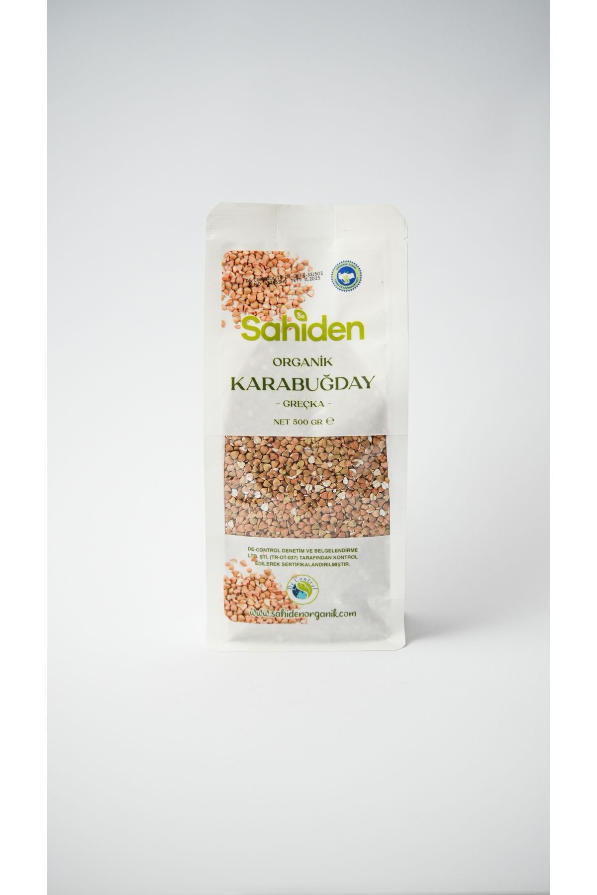 ORGANİK ÇİĞ KARABUĞDAY - 500 GR