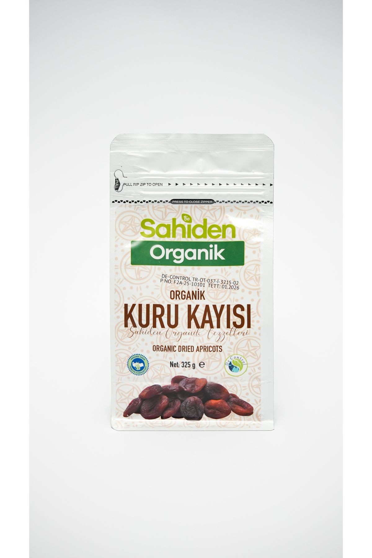 ORGANİK GÜN KURUSU KAYISI - 325 GR