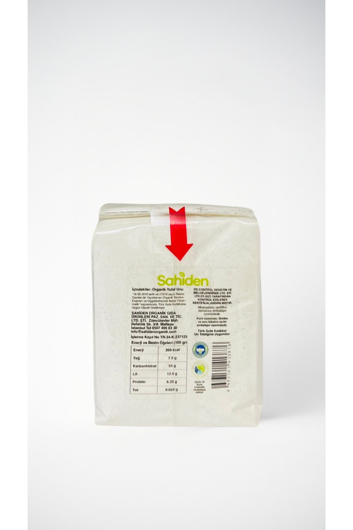 ORGANİK YULAF UNU - 500 GR