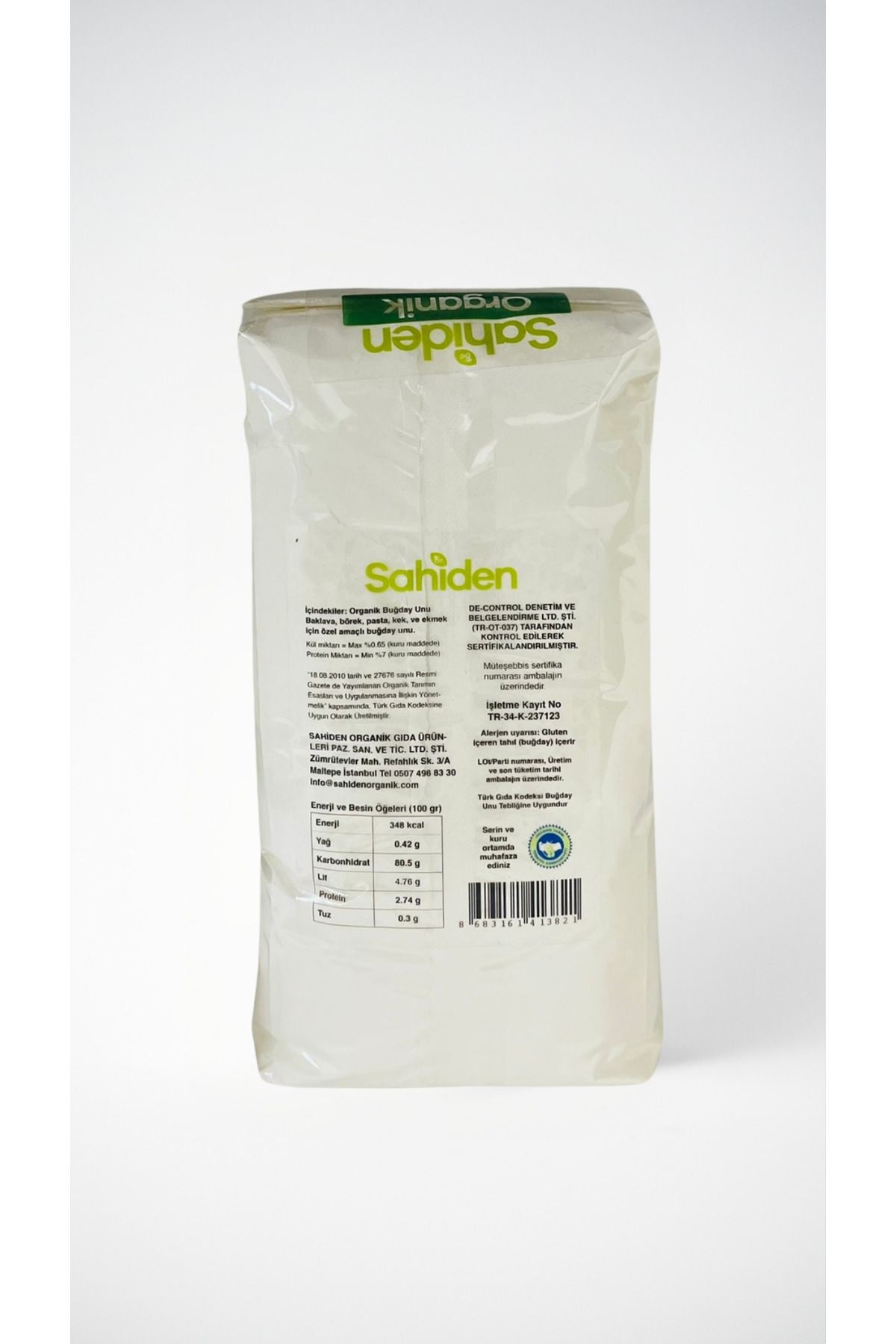 ORGANİK BUĞDAY UNU - 1 KG