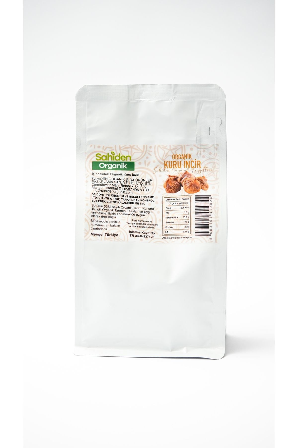 ORGANİK KURU İNCİR - 325 GR