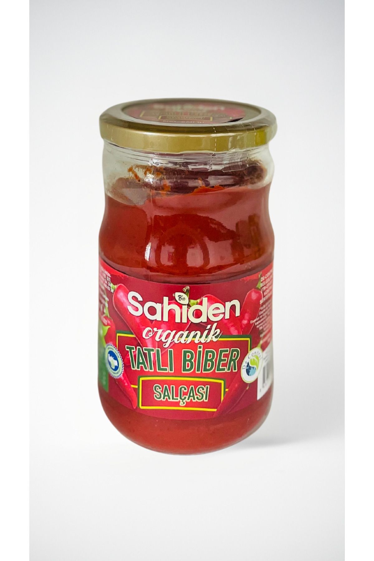 ORGANİK TATLI BİBER SALÇASI - 660 GR