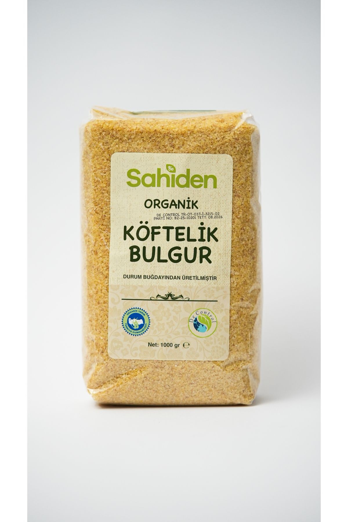 ORGANİK KÖFTELİK BULGUR
