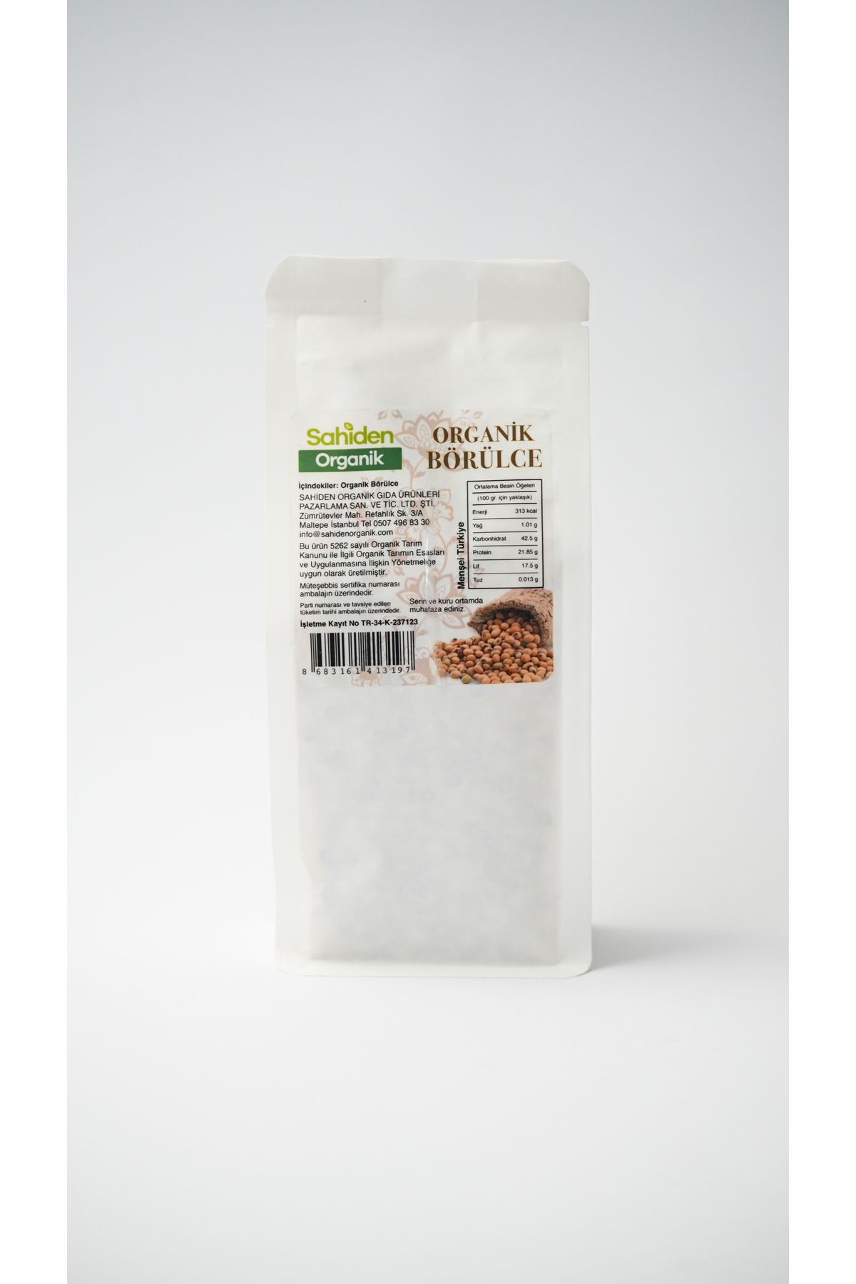 ORGANİK BÖRÜLCE - 500 GR