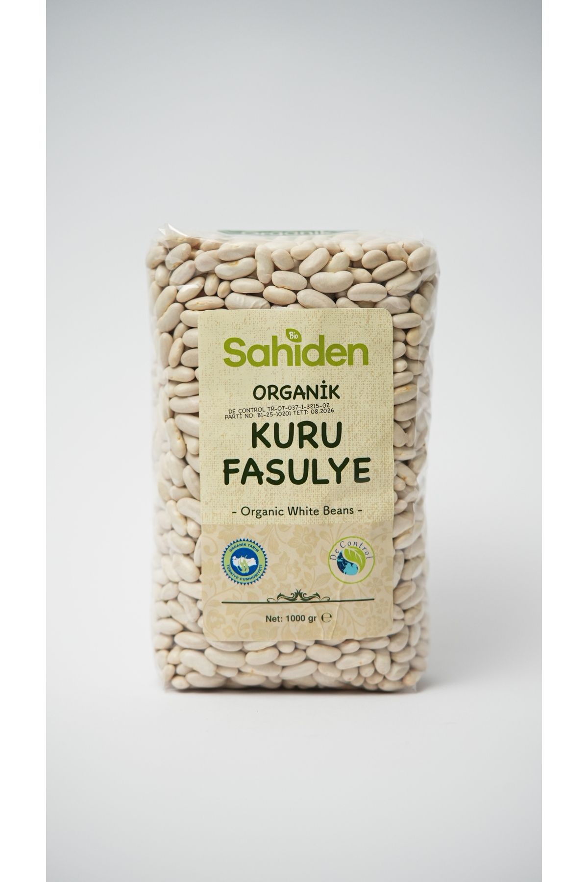 Organik Kuru Fasulye - 1 KG