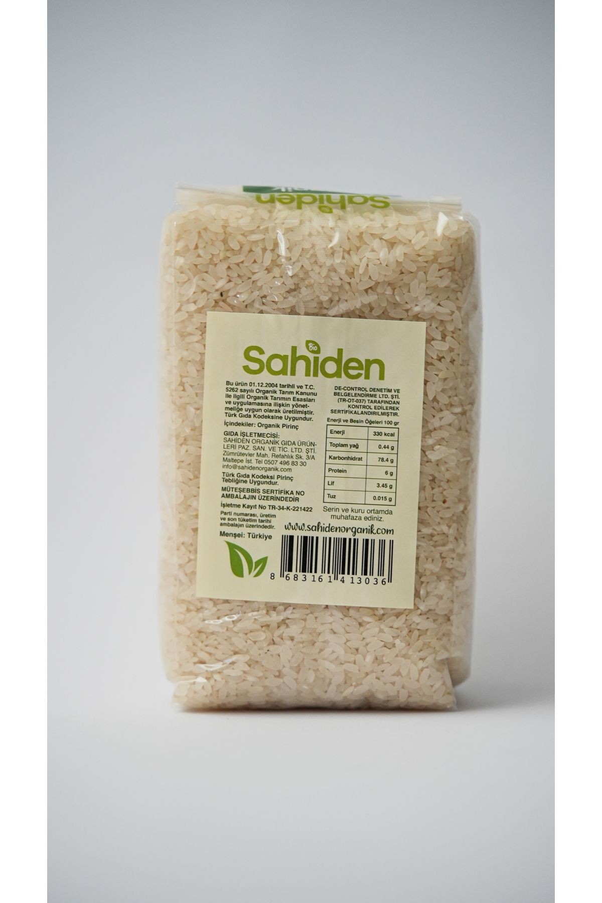 ORGANİK PİRİNÇ - 1 KG