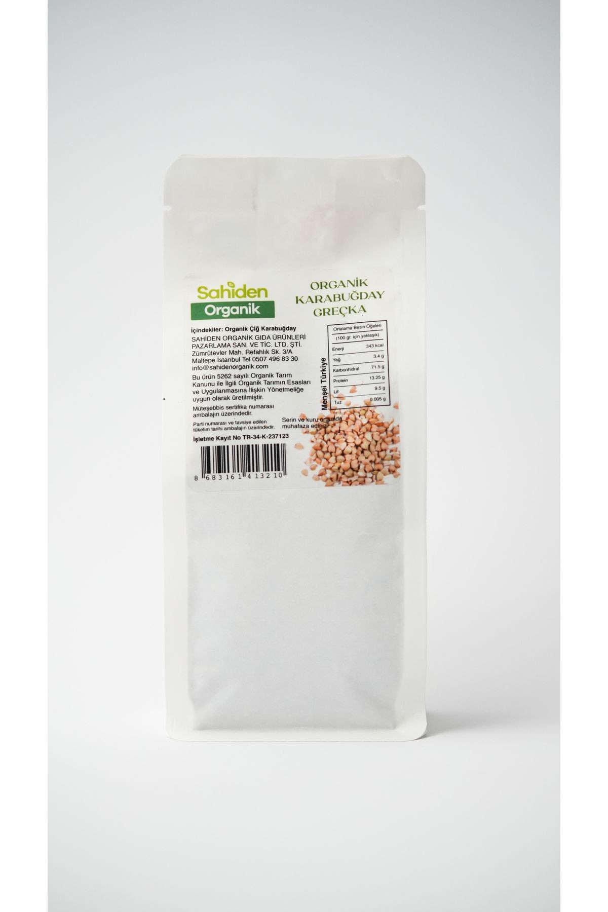 ORGANİK KAVRULMUŞ BUĞDAY - 500 GR