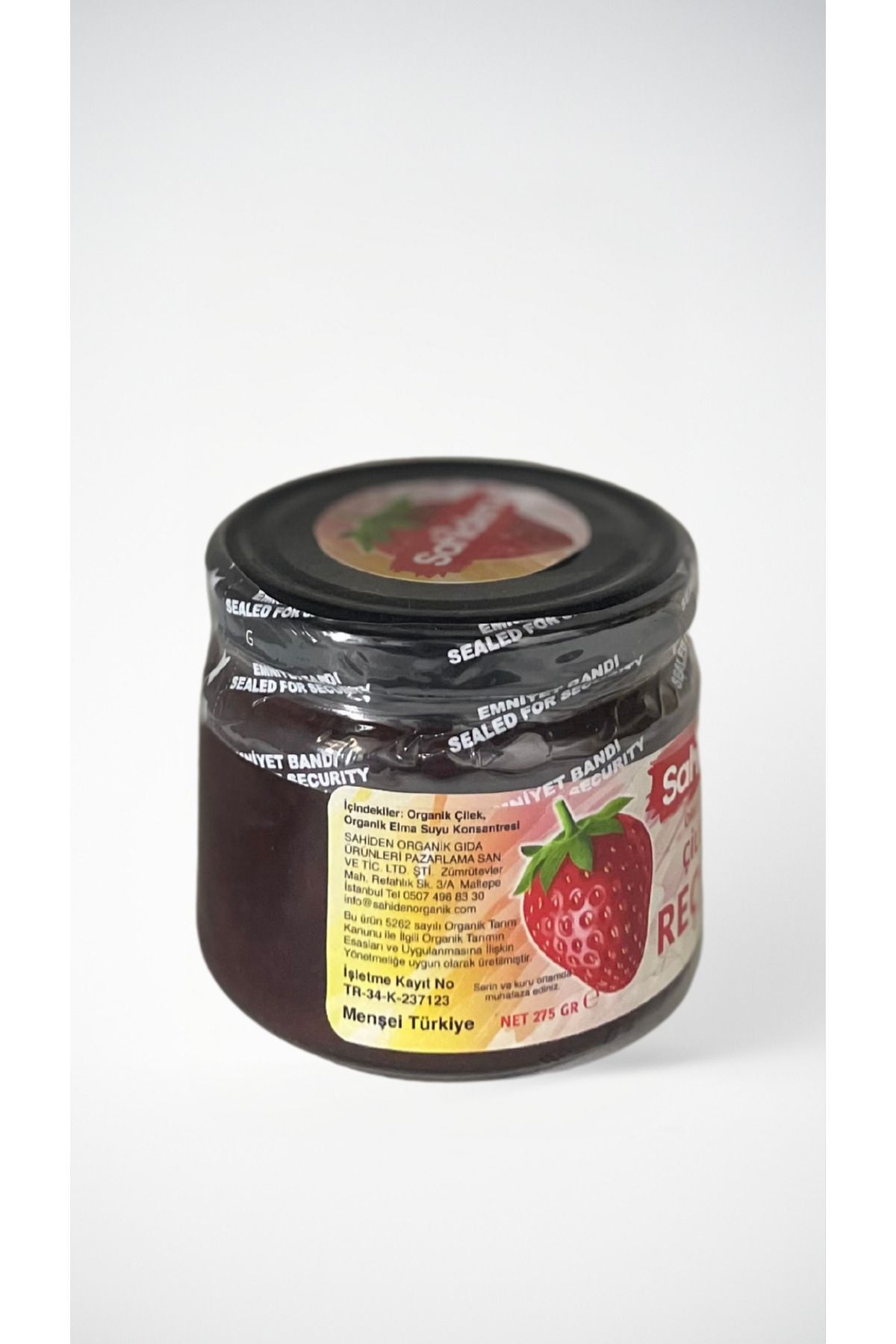 ORGANİK ÇİLEK MARMELATI