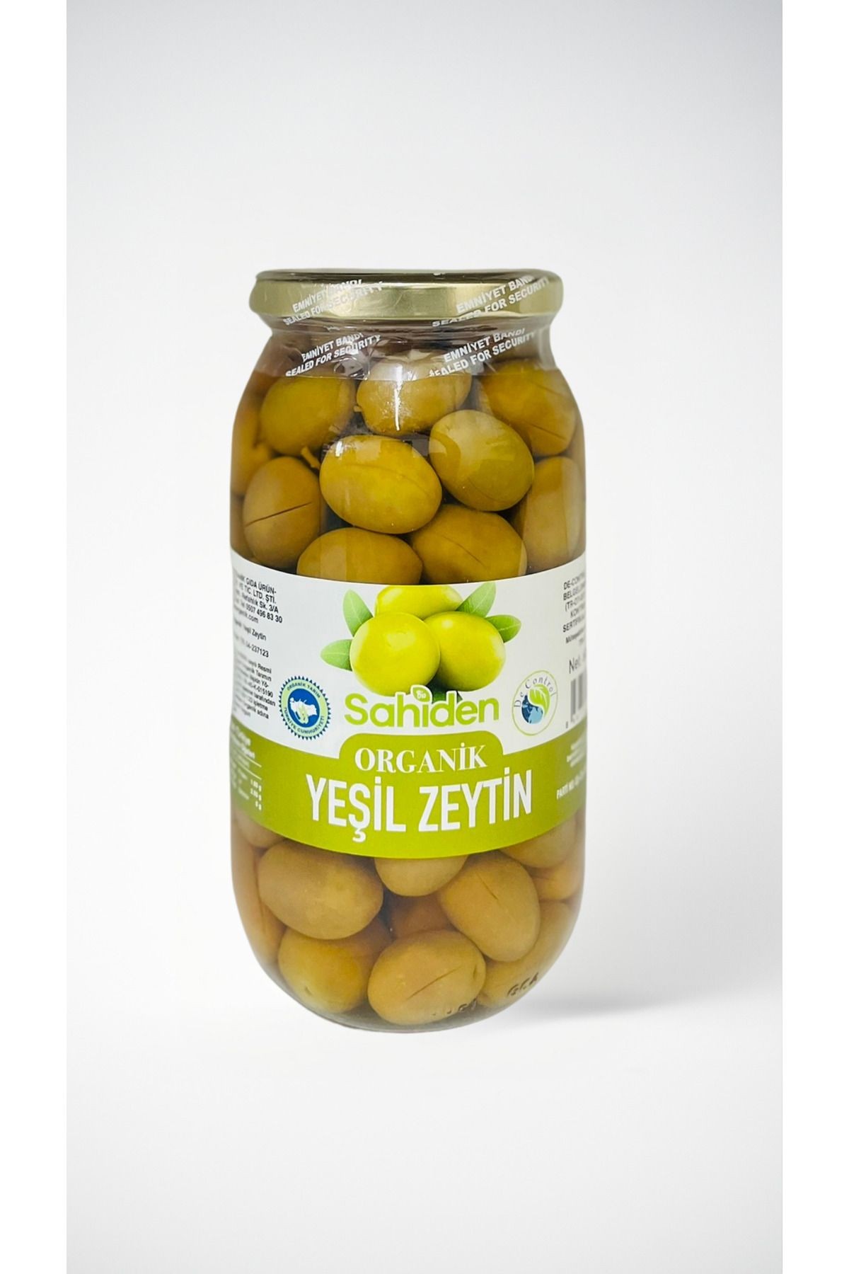 ORGANİK YEŞİL ZEYTİN - 600 GR