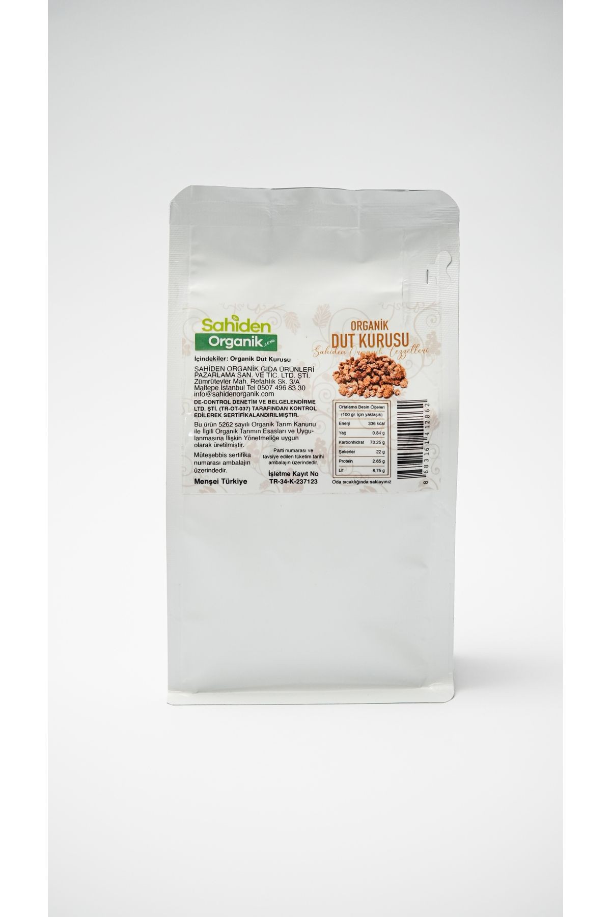 ORGANİK DUT KURUSU - 325 GR