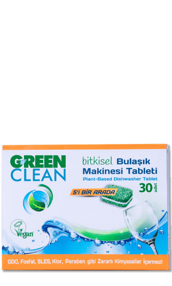 Bitkisel Bulaşık Makinesi Tableti(30 Adet)