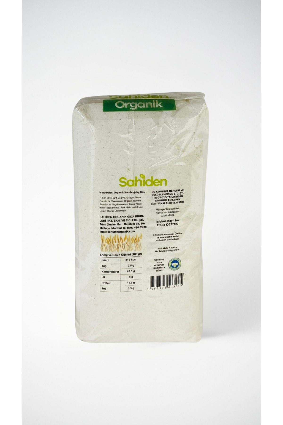 ORGANİK KARABUĞDAY UNU - 1 KG