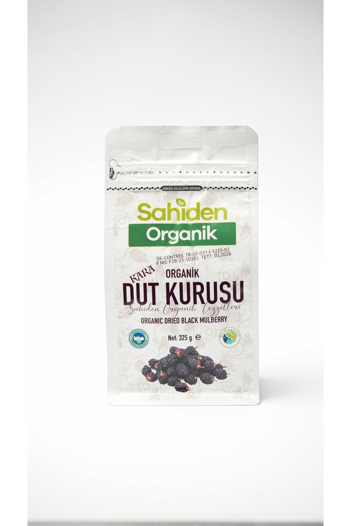 ORGANİK SİYAH DUT KURUSU - 325 GR