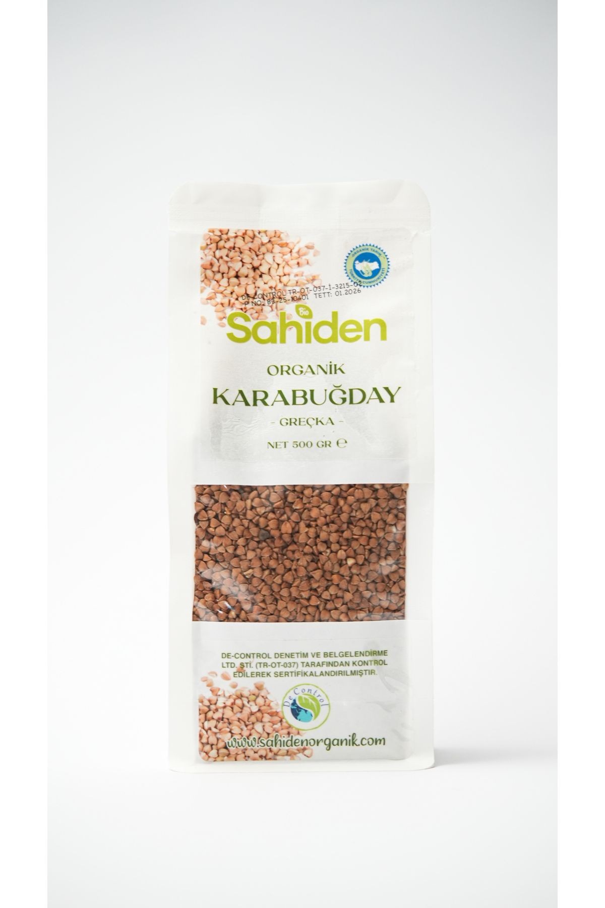 ORGANİK KAVRULMUŞ BUĞDAY - 500 GR