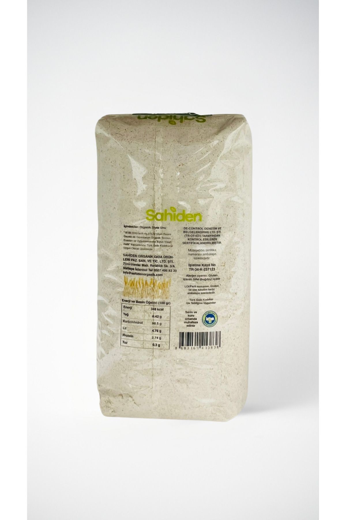 ORGANİK SİYEZ UNU - 1 KG