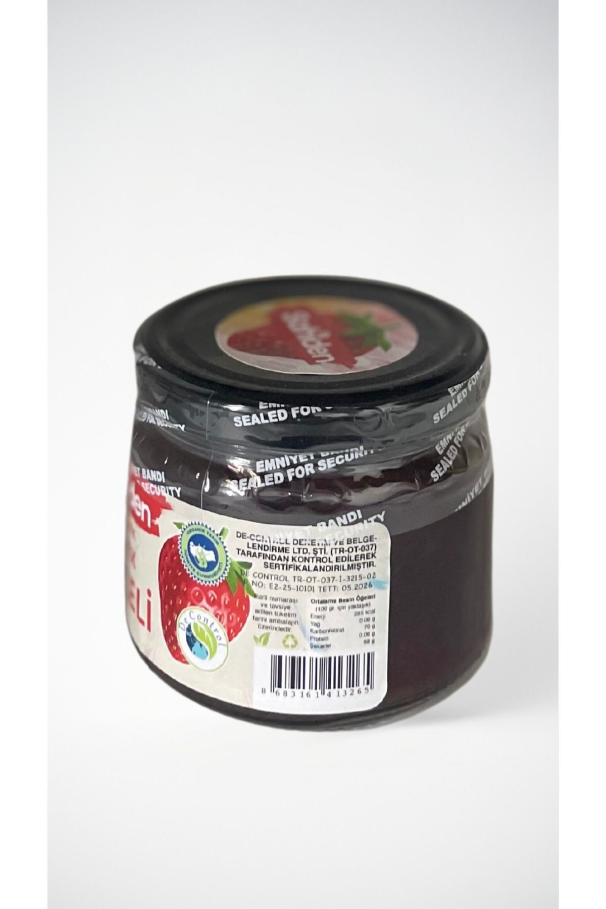 ORGANİK ÇİLEK REÇELİ - 275 GR