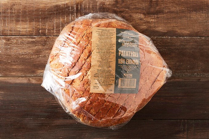 Ekşi Mayalı Patatesli Köy Ekmeği 1250GR
