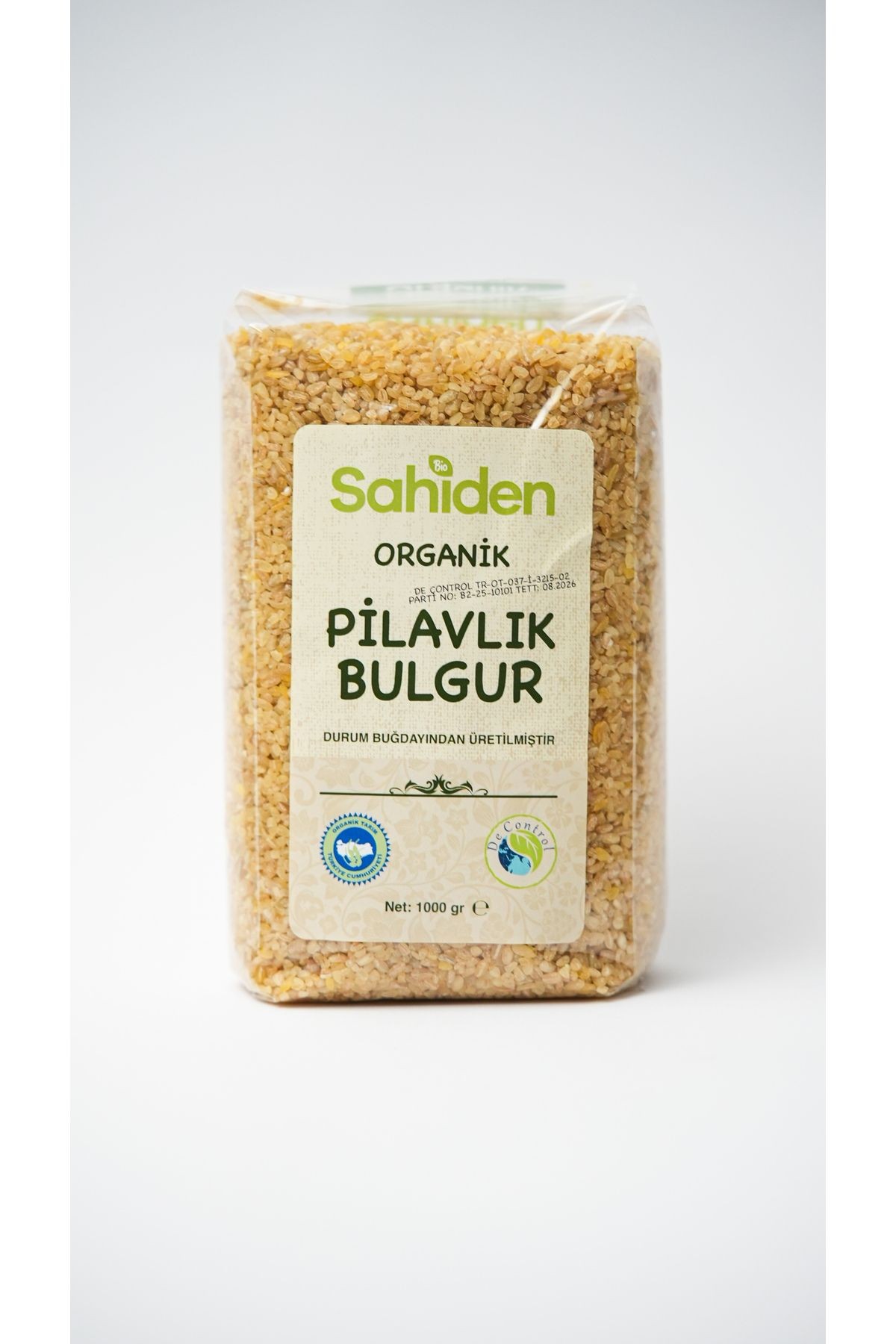 ORGANİK PİLAVLIK BULGUR - 1 KG