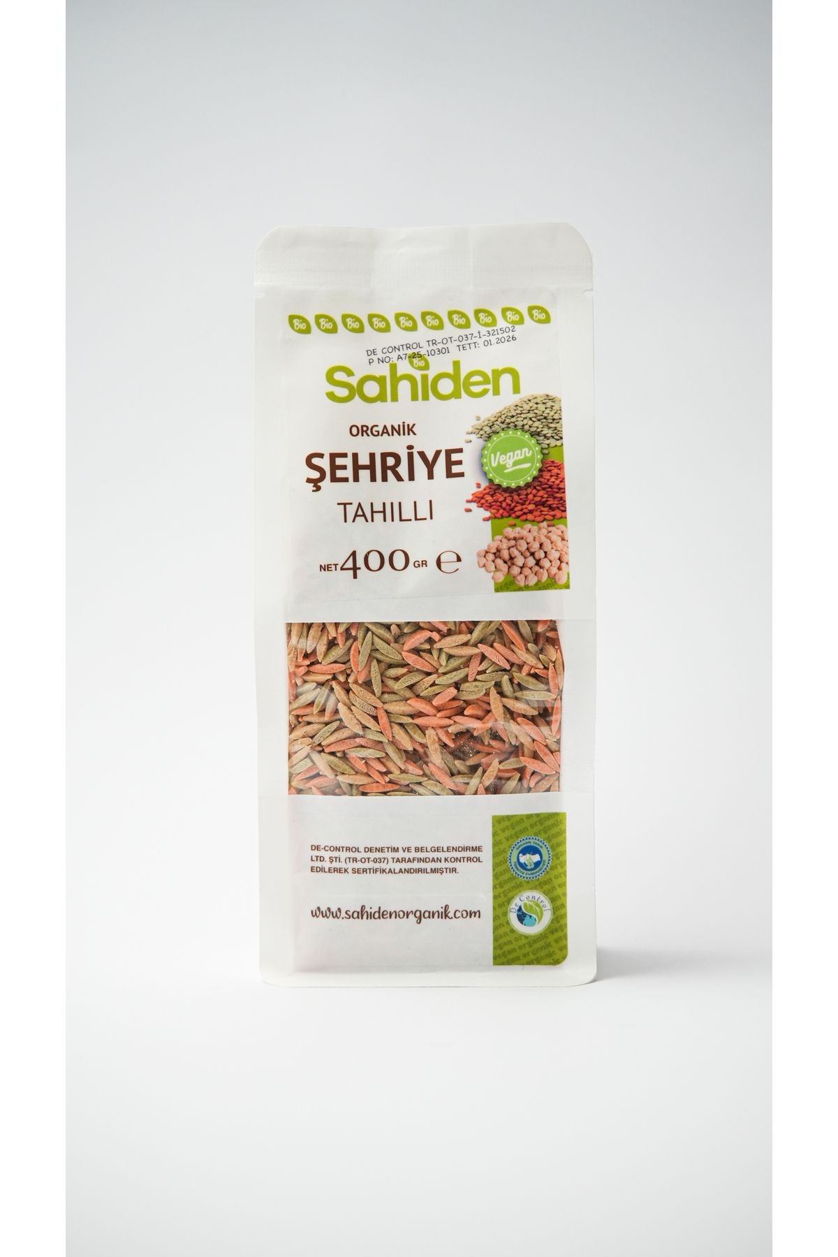 ORGANİK ARPA ŞEHRİYE TAHILLI - BAKLİYAT - 400 GR