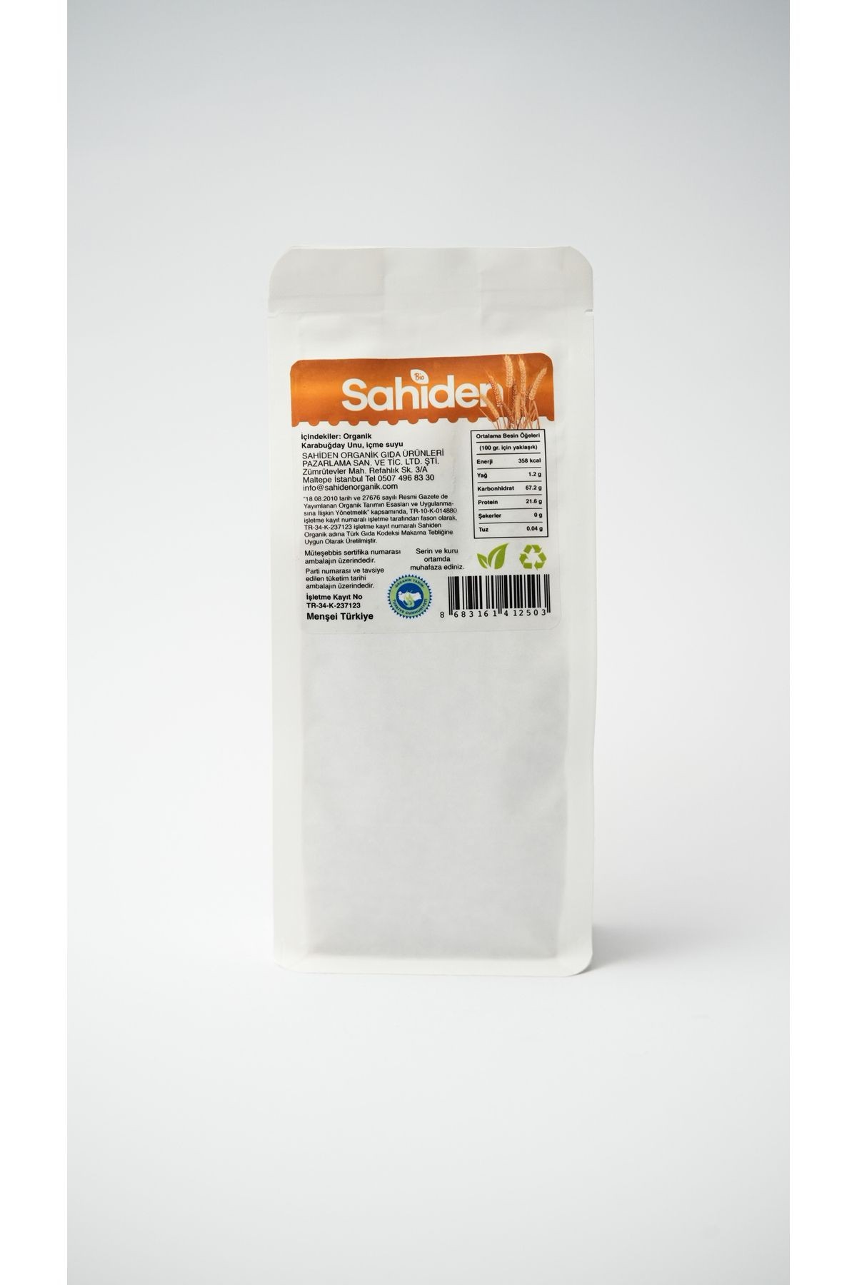 Organik Karabuğday Dirsek Makarna - 350 gr