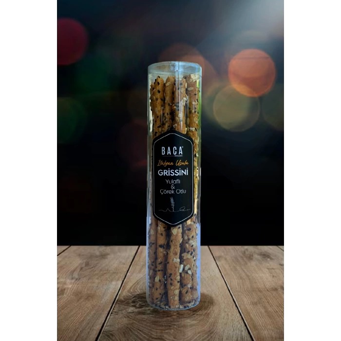 Yulaflı Çörekotlu Grisini 120 Gr