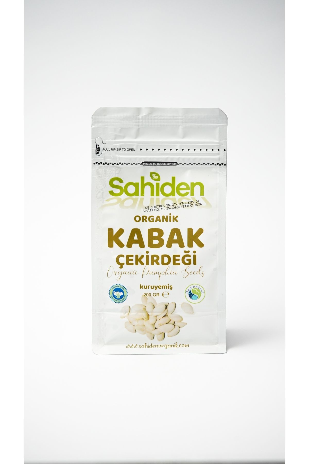 ORGANİK KABAK ÇEKİRDEĞİ - 200 GR