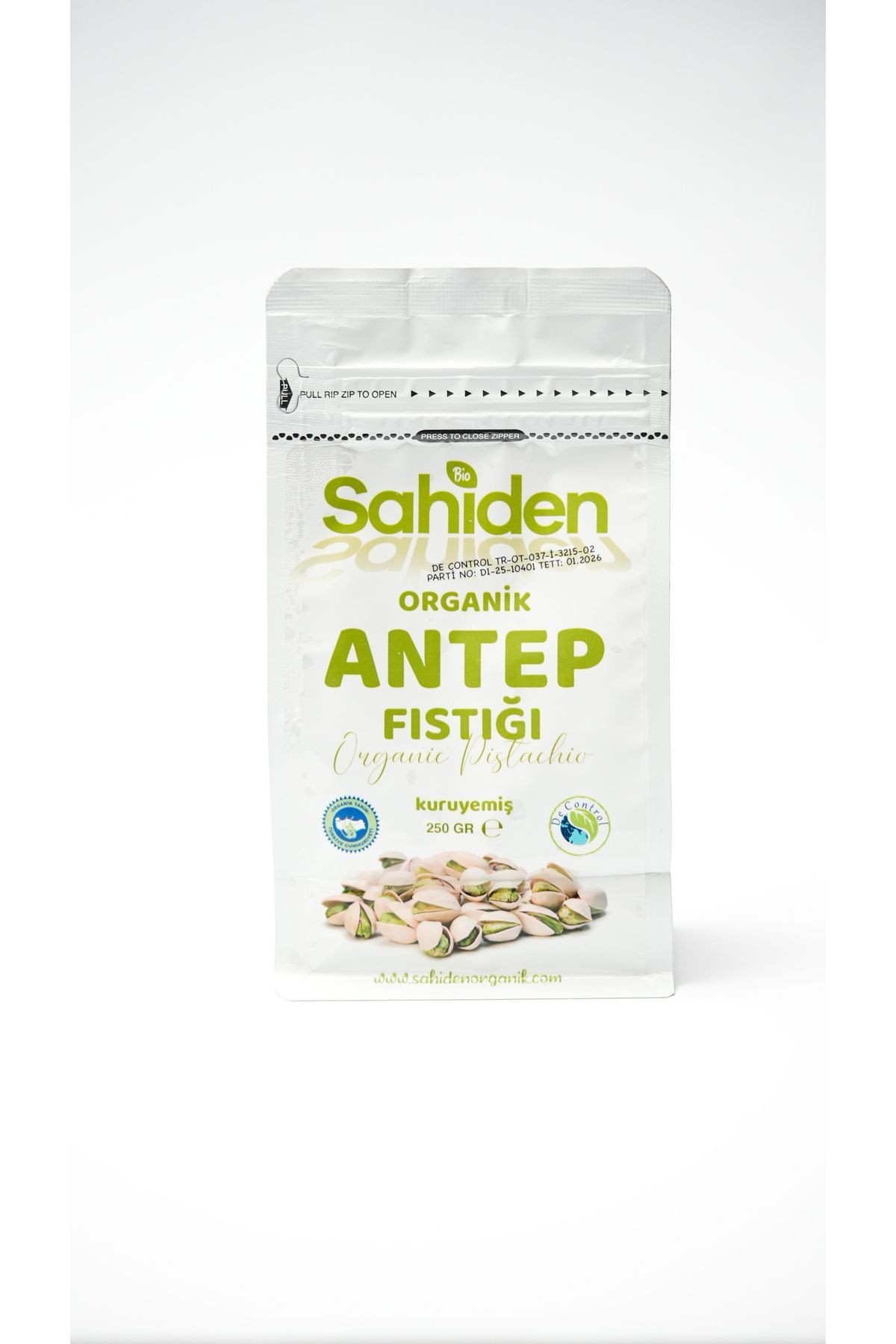 ORGANİK ANTEP FISTIĞI - 250 GR