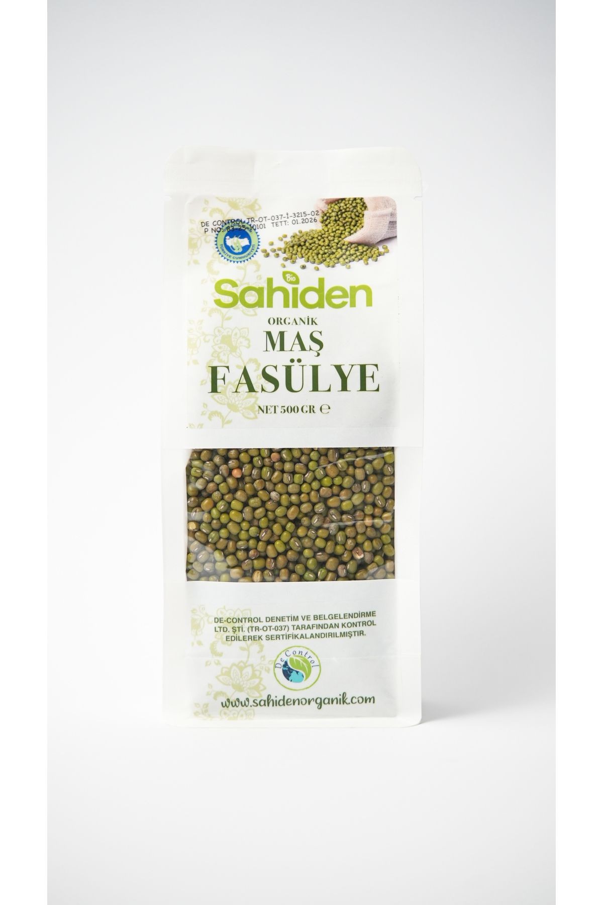ORGANİK MAŞ FASÜLYESİ - 500 GR