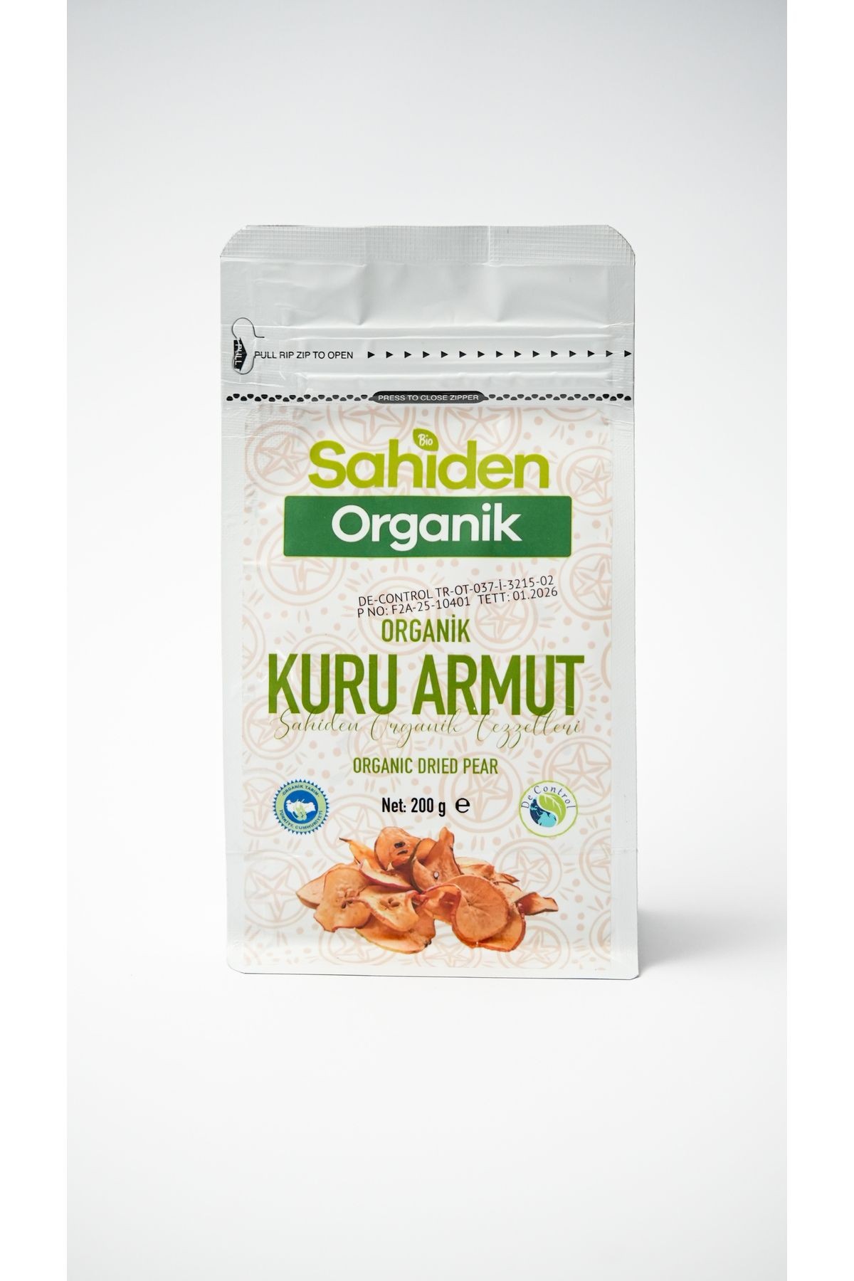 ORGANİK ARMUT KURUSU - 200 GR