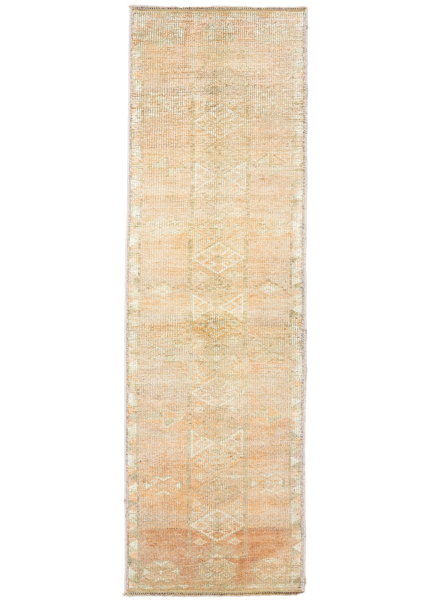 Arin El Dokuma Pastel Turuncu Herki Yolluk 85x335 cm