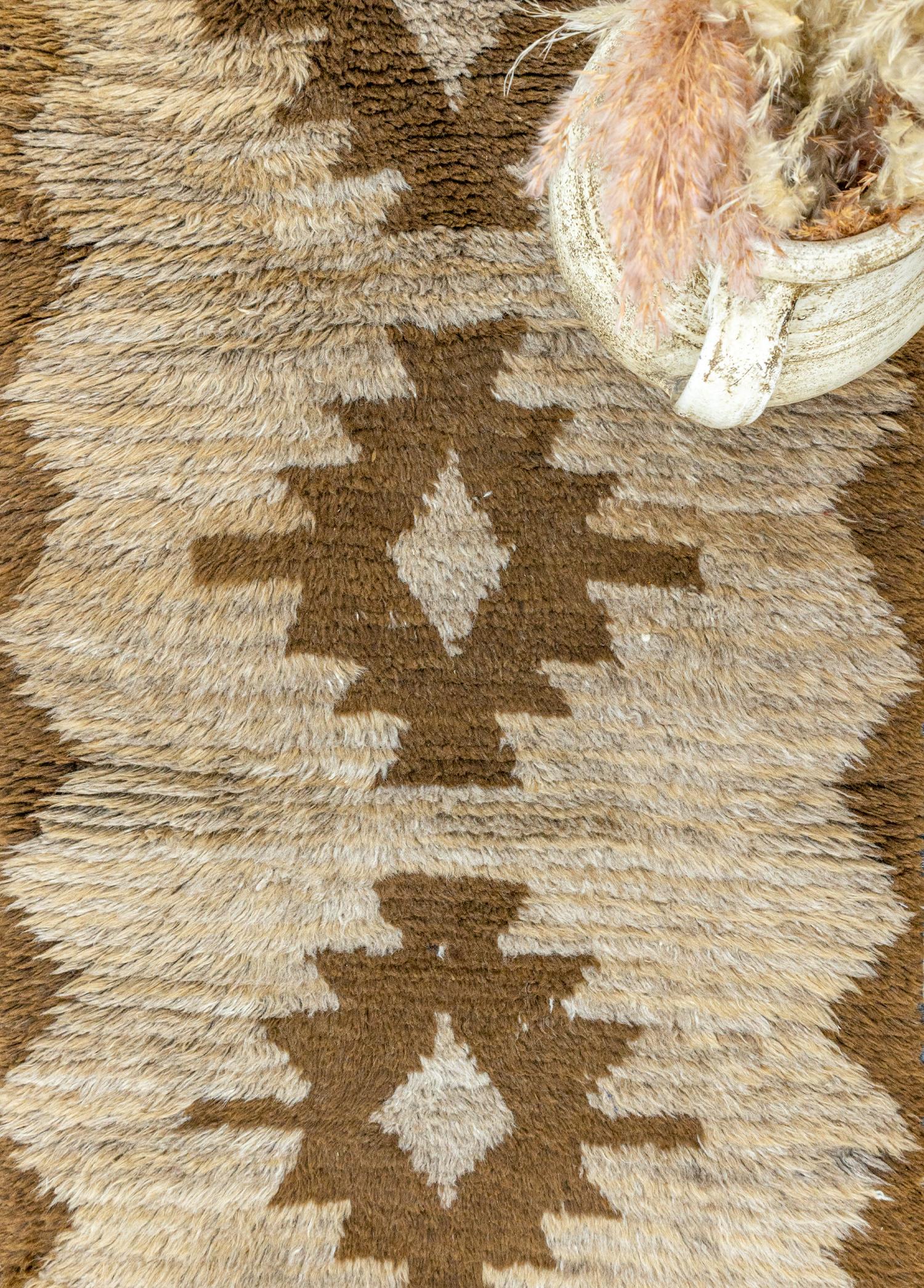 Auda Handwoven Naturally Colored Tulu Runner 72x200 cm